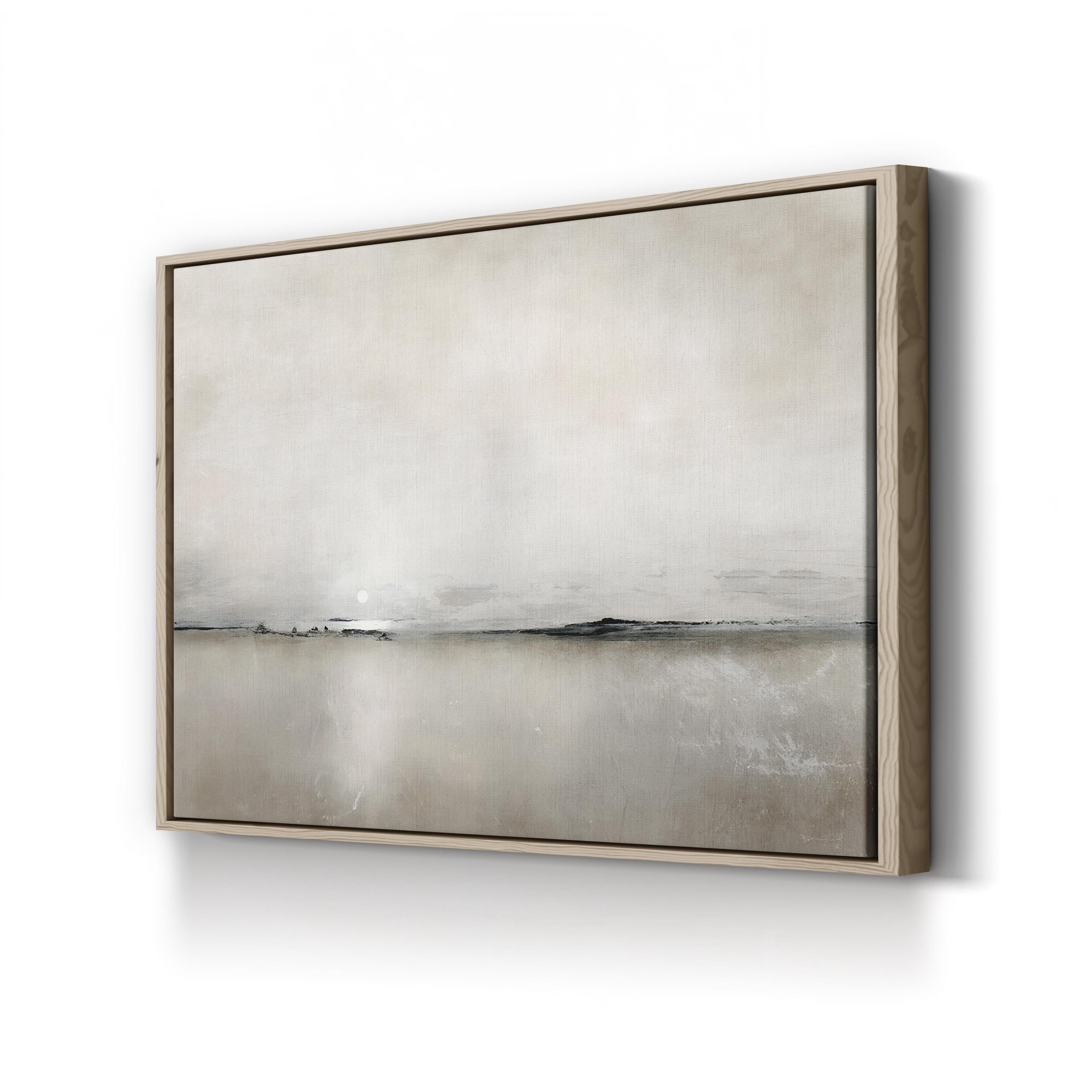 Sunlight Bay | Contemporary Minimalist Coastal Landscape Wall Art by Dan Hobday