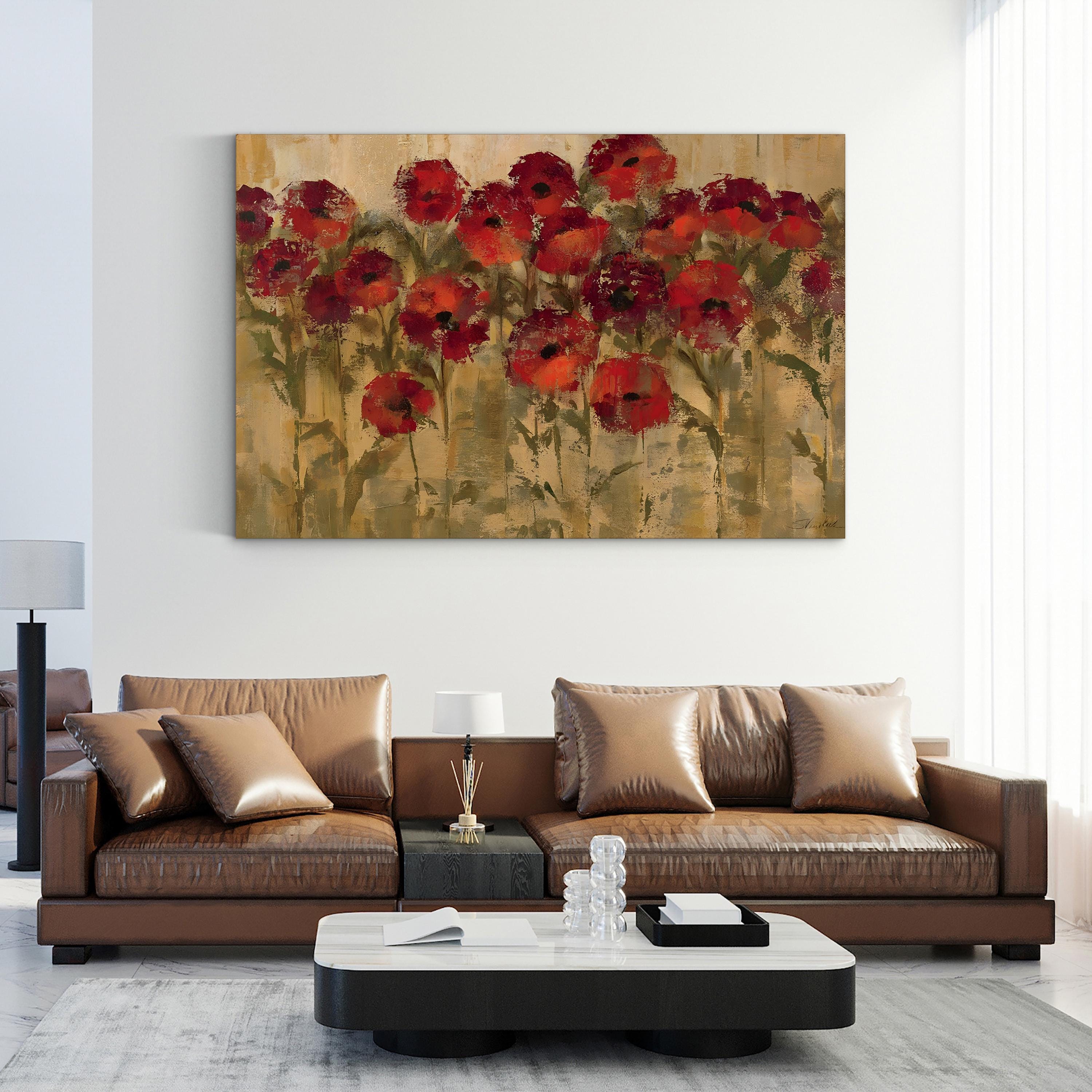 Sunshine Florals Wall Art by Silvia Vassileva