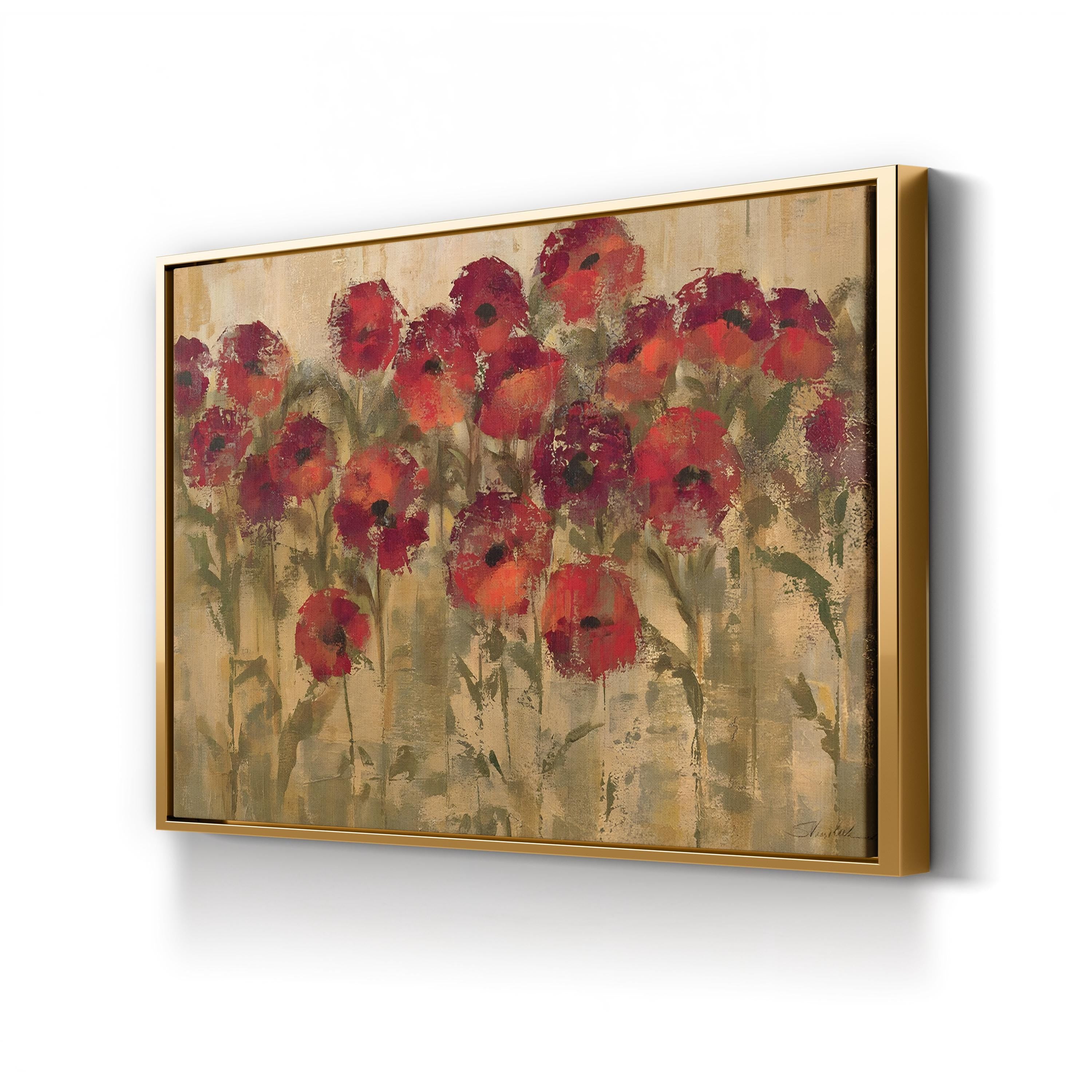 Sunshine Florals Wall Art by Silvia Vassileva