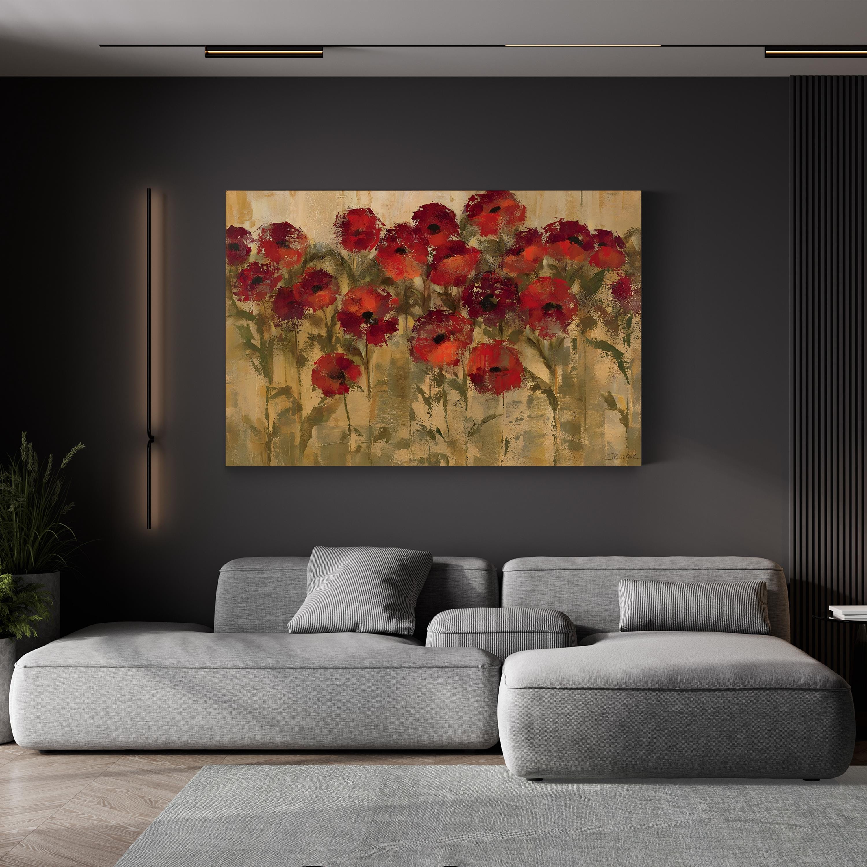 Sunshine Florals Wall Art by Silvia Vassileva