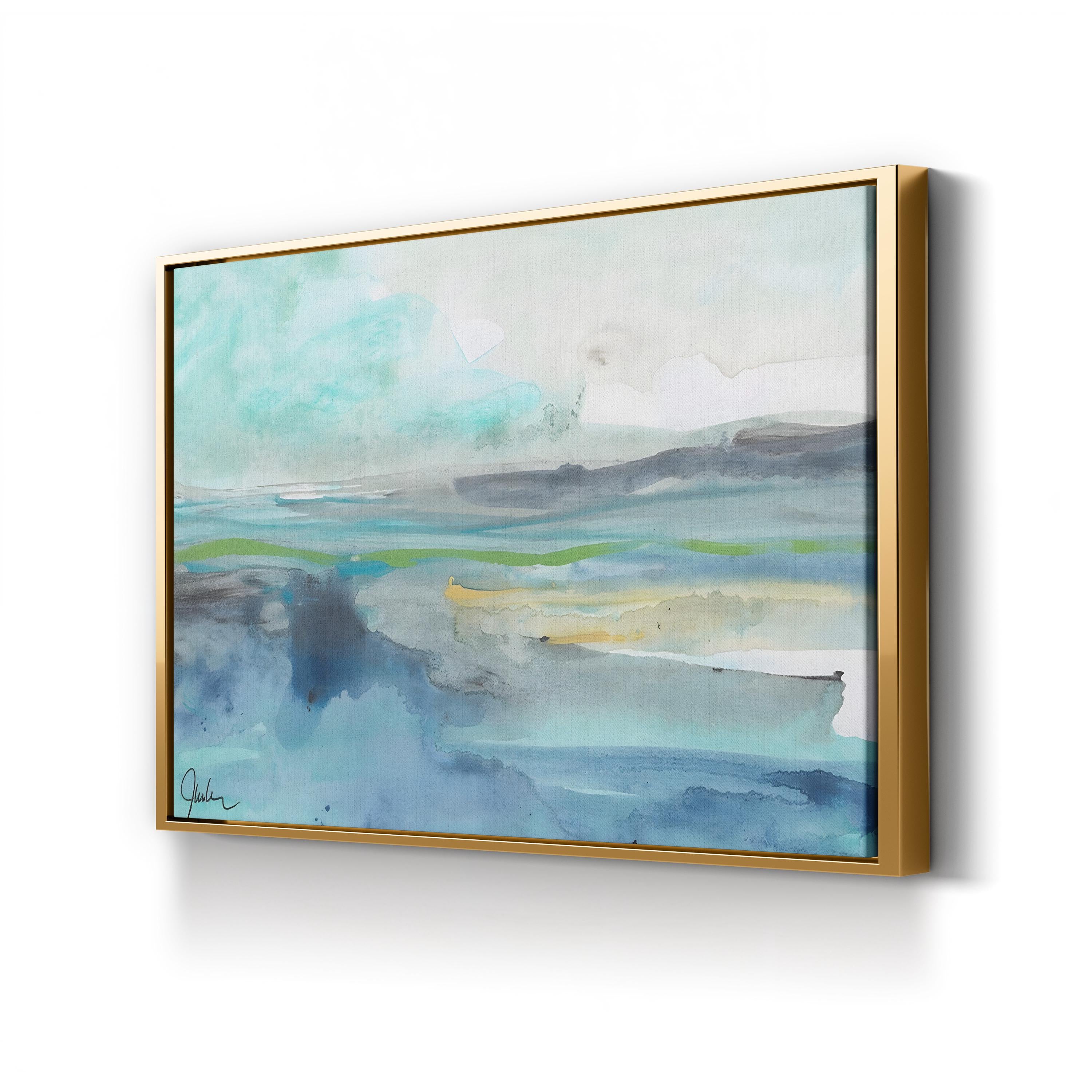Tempestuous Sea Canvas Art – Dramatic Ocean Waves Coastal Wall Decor