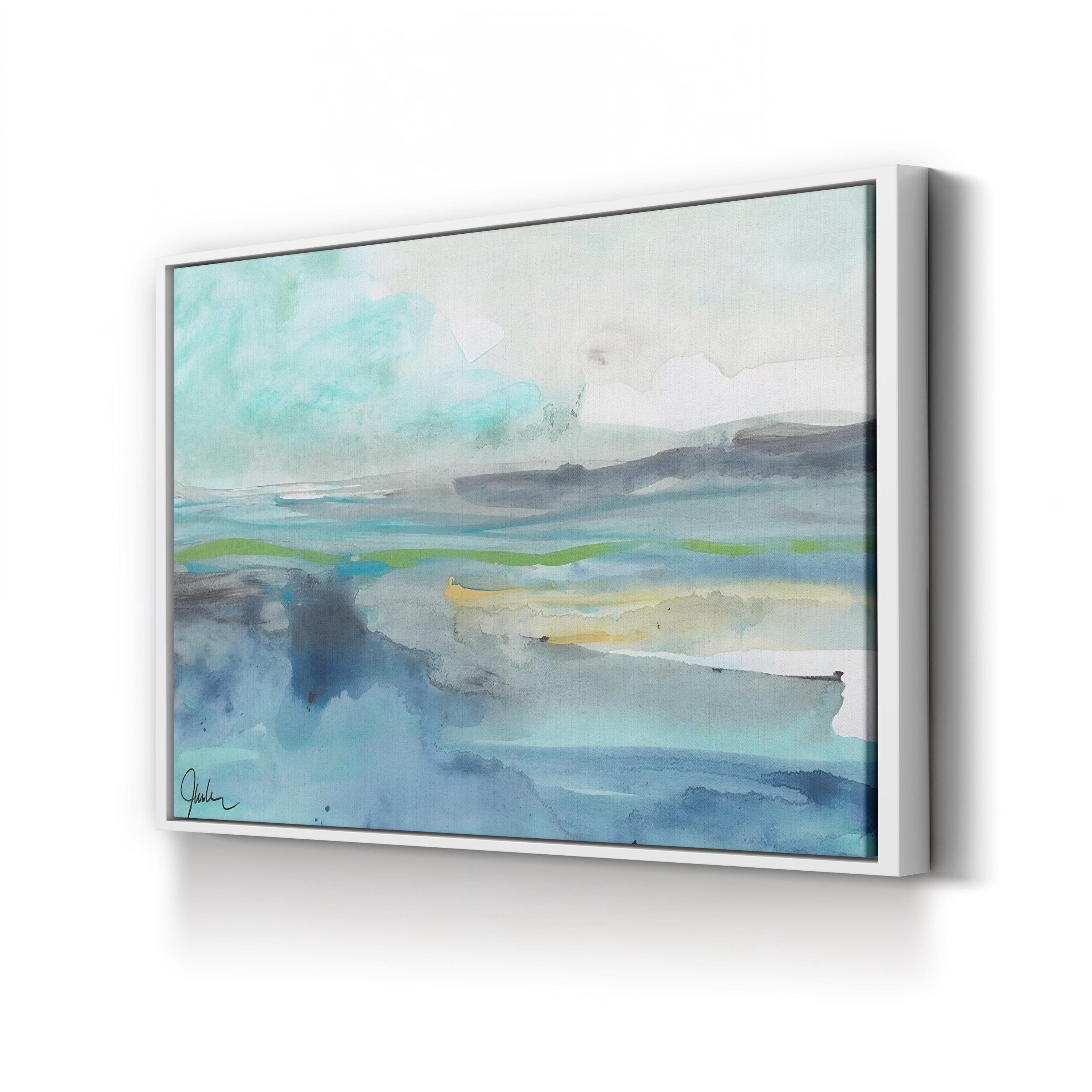 Tempestuous Sea Canvas Art – Dramatic Ocean Waves Coastal Wall Decor