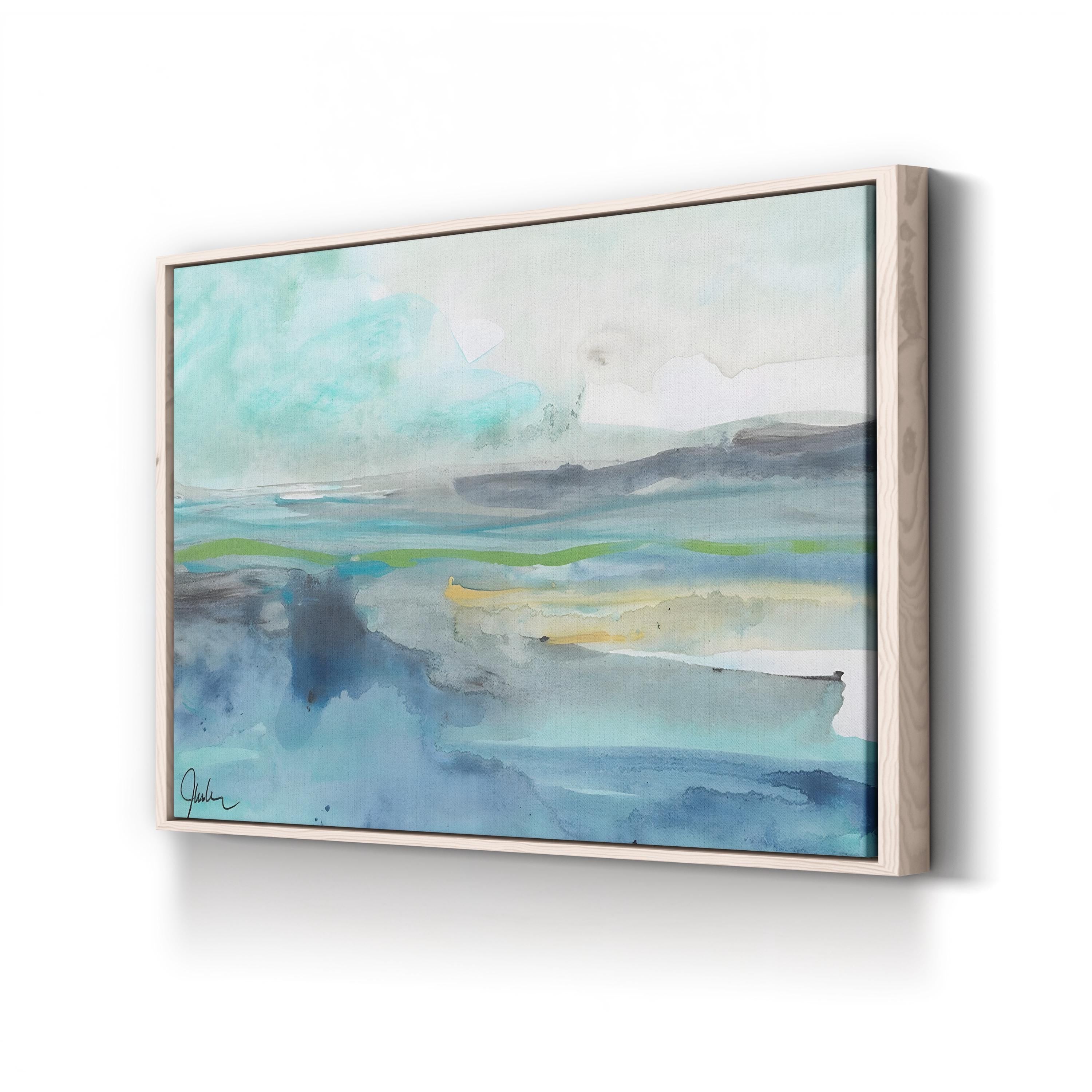 Tempestuous Sea Canvas Art – Dramatic Ocean Waves Coastal Wall Decor