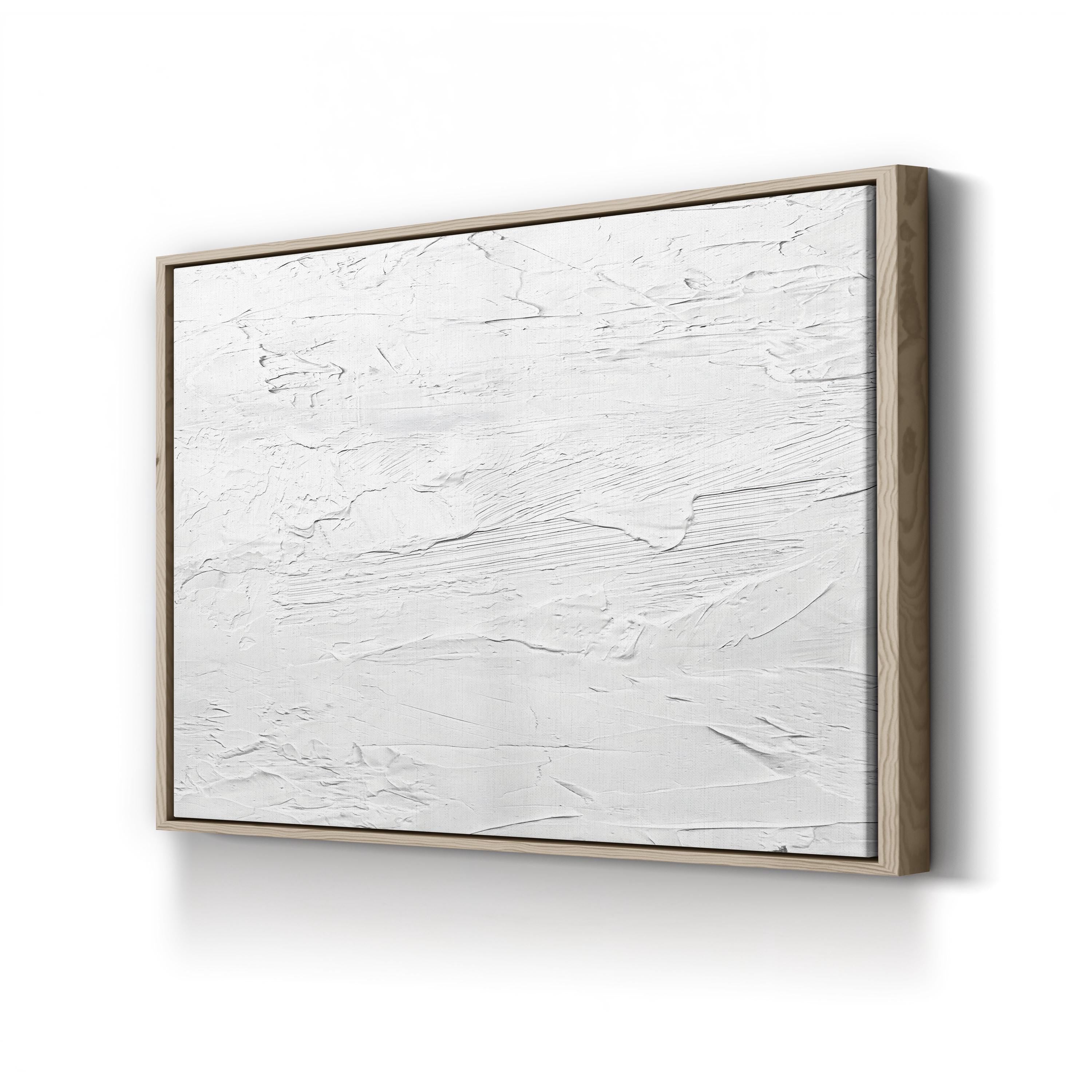 Textured on White II Canvas Wall Art by Sofia Gordon – Modern Minimalist Abstract Decor