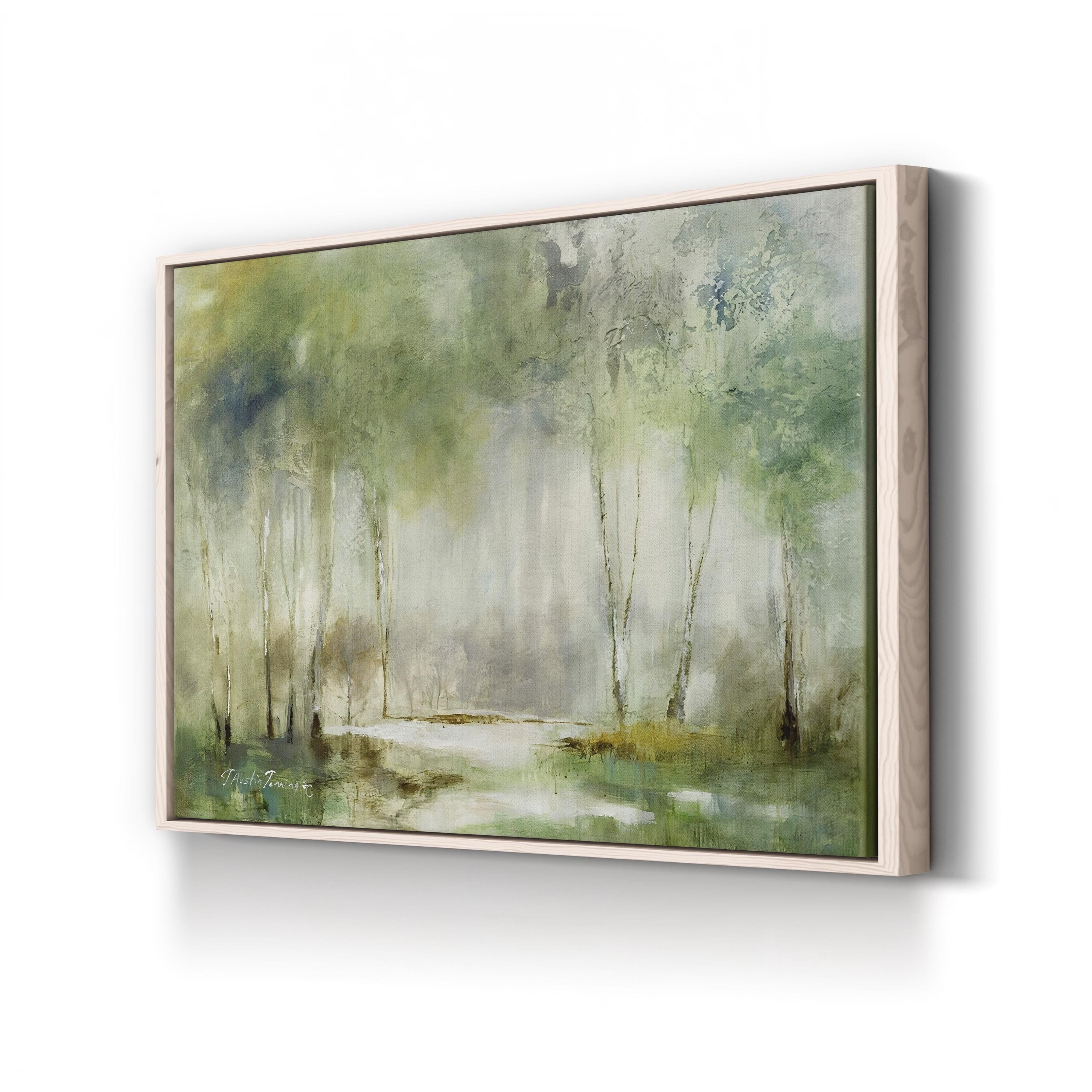 The Quiet Life Abstract Forest Landscape by J. Austin Jennings