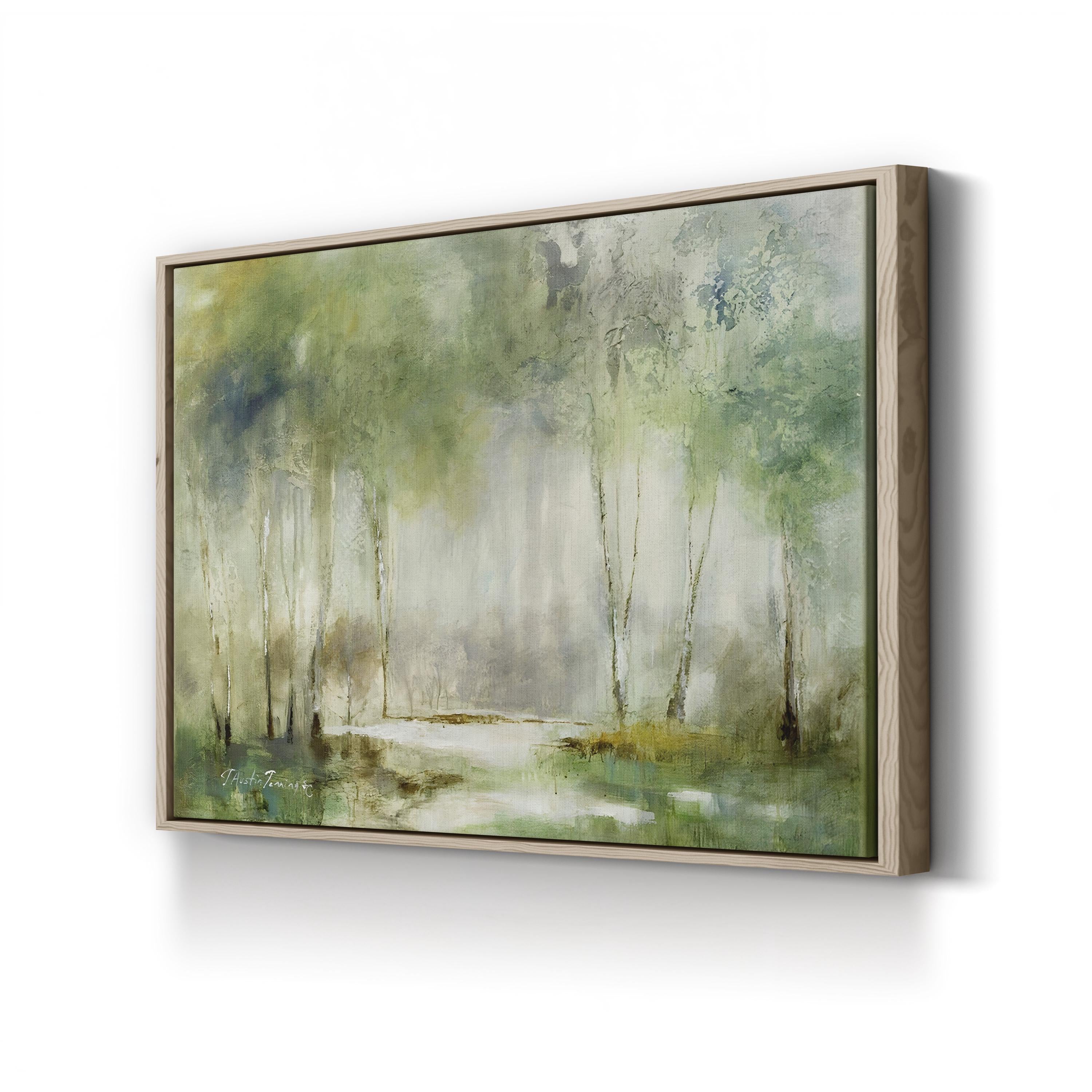 The Quiet Life Abstract Forest Landscape by J. Austin Jennings