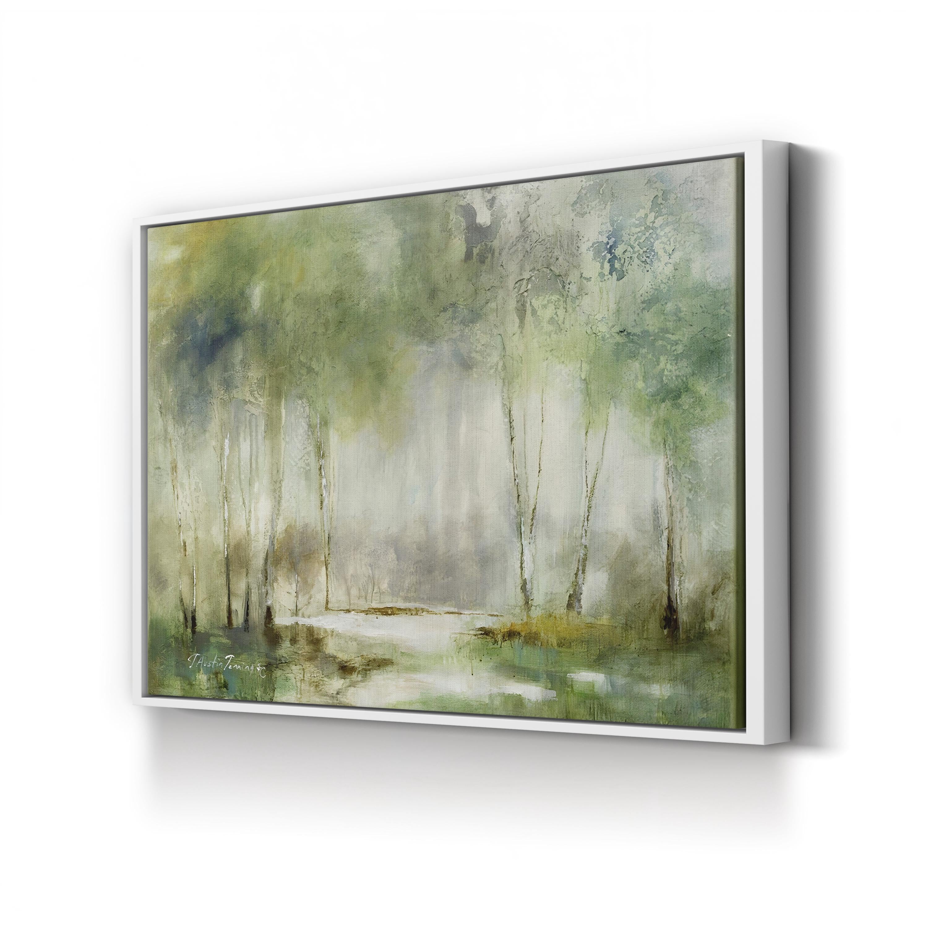The Quiet Life Abstract Forest Landscape by J. Austin Jennings