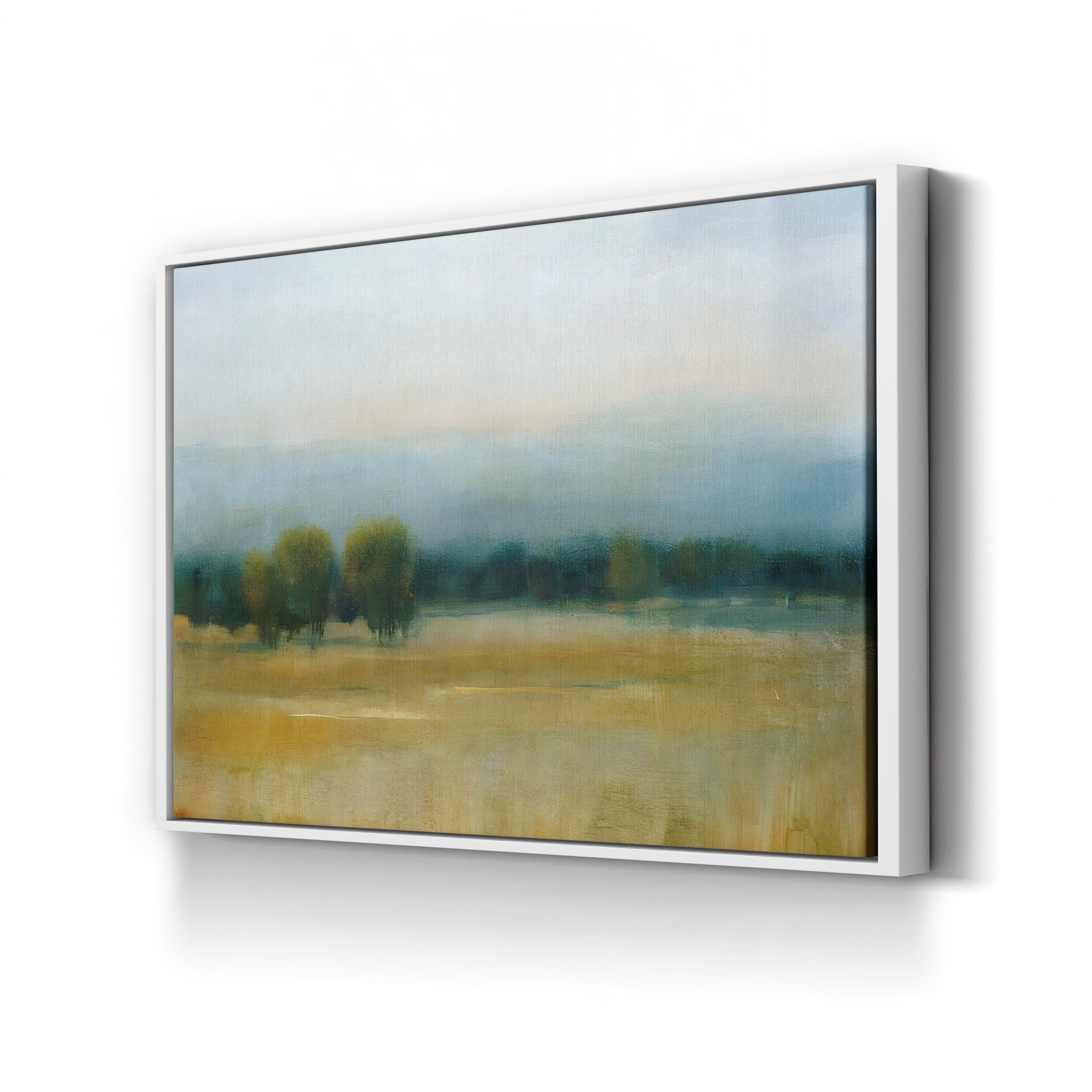 Tranquil Morning I Wall Art by Tim O’Toole – Contemporary Pastel River Landscape