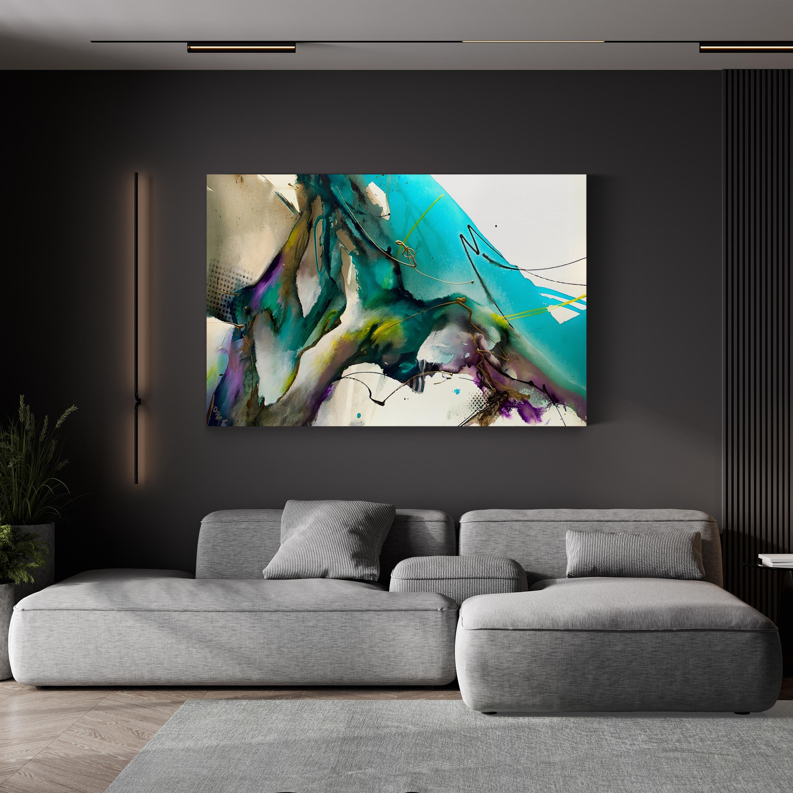 Trust The Flow Wall Art by Jonas Gerard