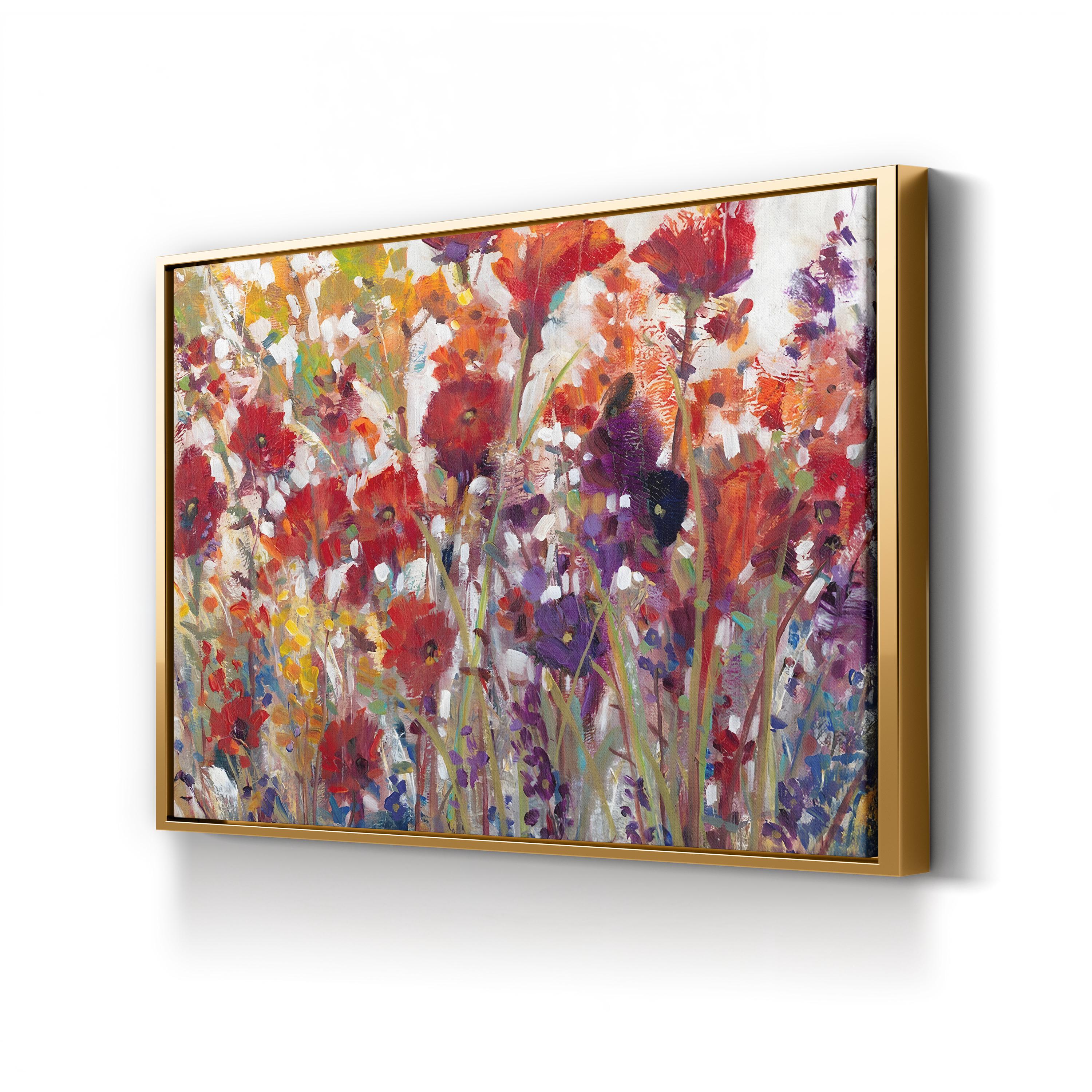 Variety of Flowers I Wall Art by Tim O’Toole – Contemporary Floral Canvas Print