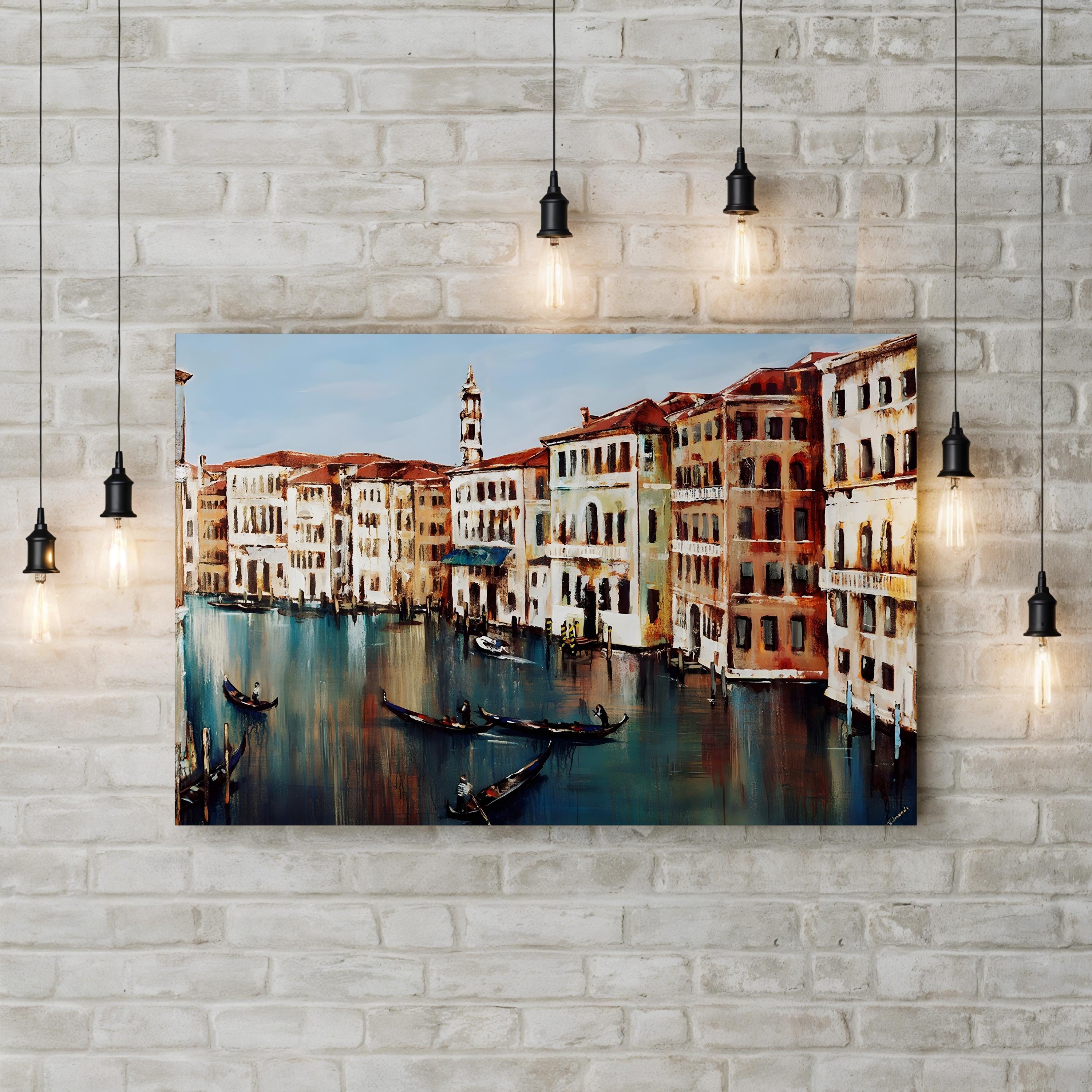 Grand Canal Cityscape in Venice, Italy during Spring by Sydney Edmunds