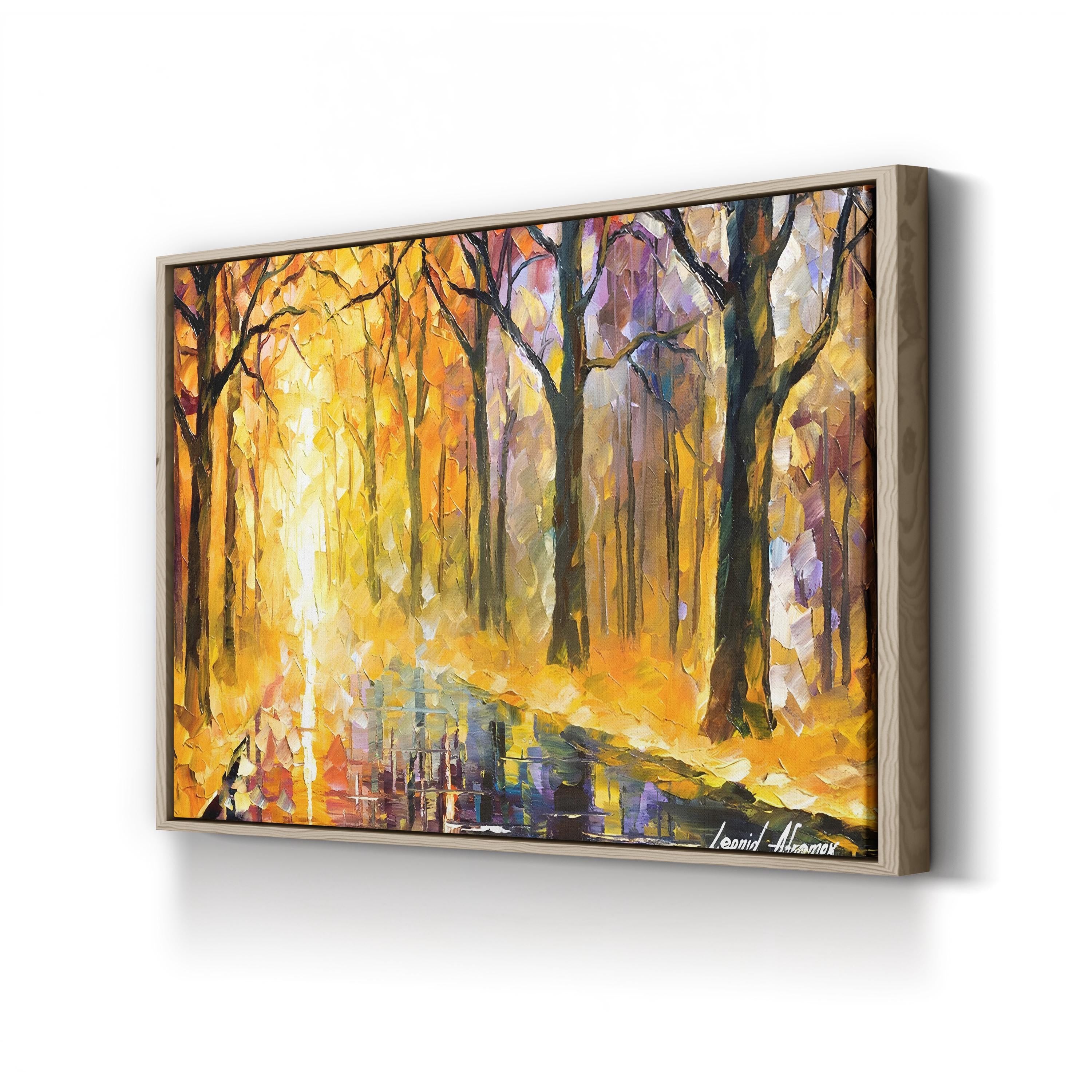 Vibrations That Never End Wall Art by Leonid Afremov