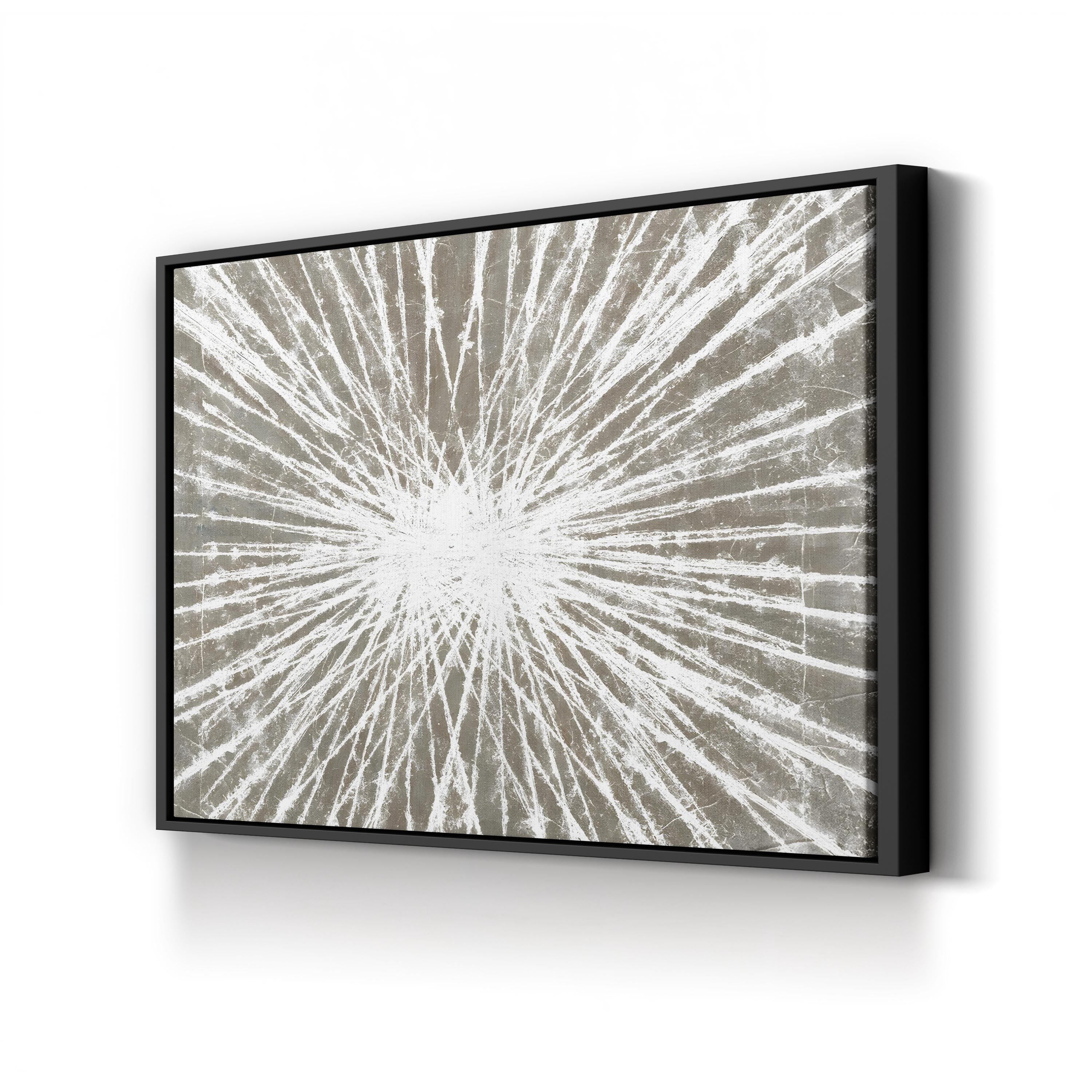 White Burst II Wall Art by Studio W