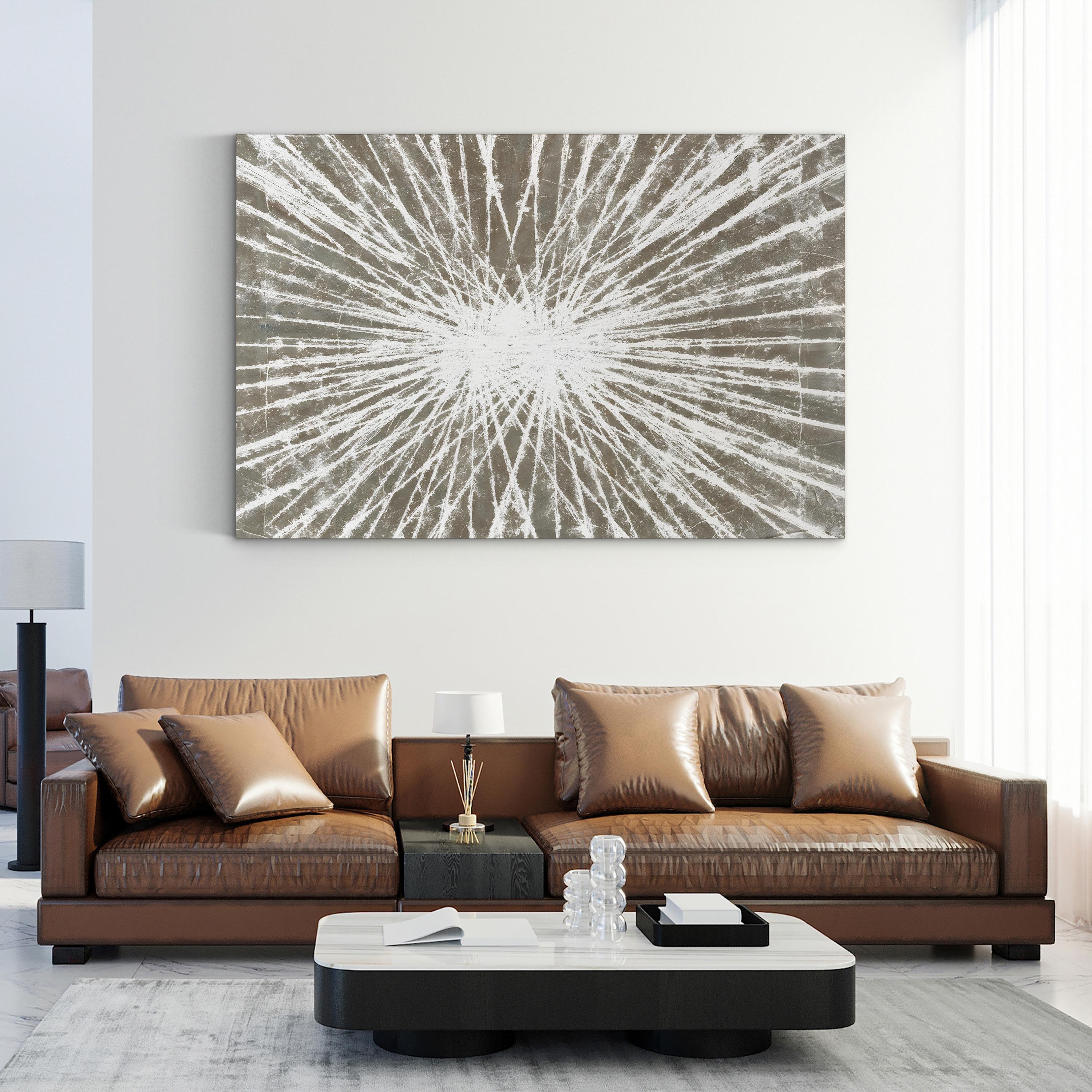 White Burst II Wall Art by Studio W