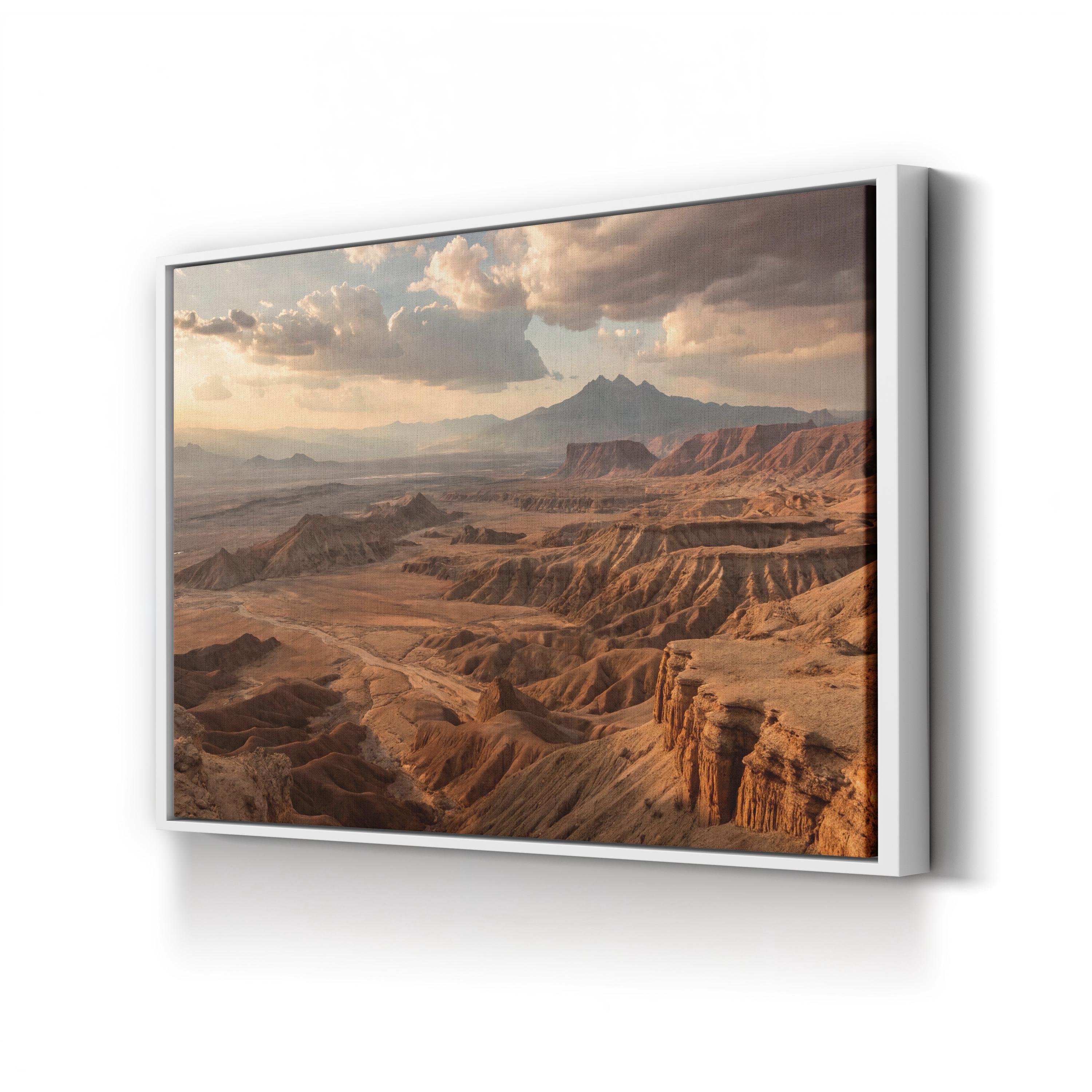 Anza Borrego Desert Landscape – Vintage Photography Wall Art | Scenic Nature Canvas Print