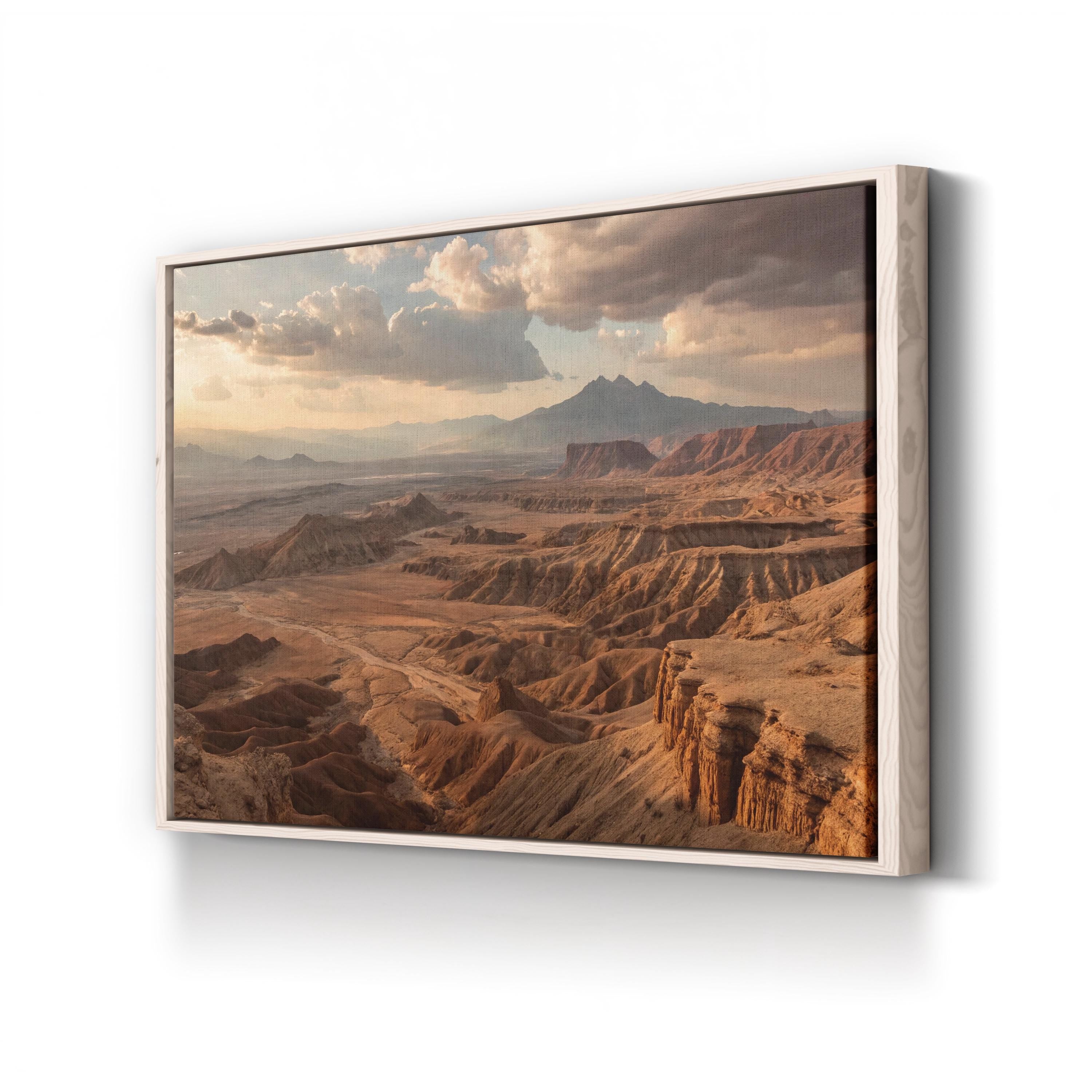 Anza Borrego Desert Landscape – Vintage Photography Wall Art | Scenic Nature Canvas Print