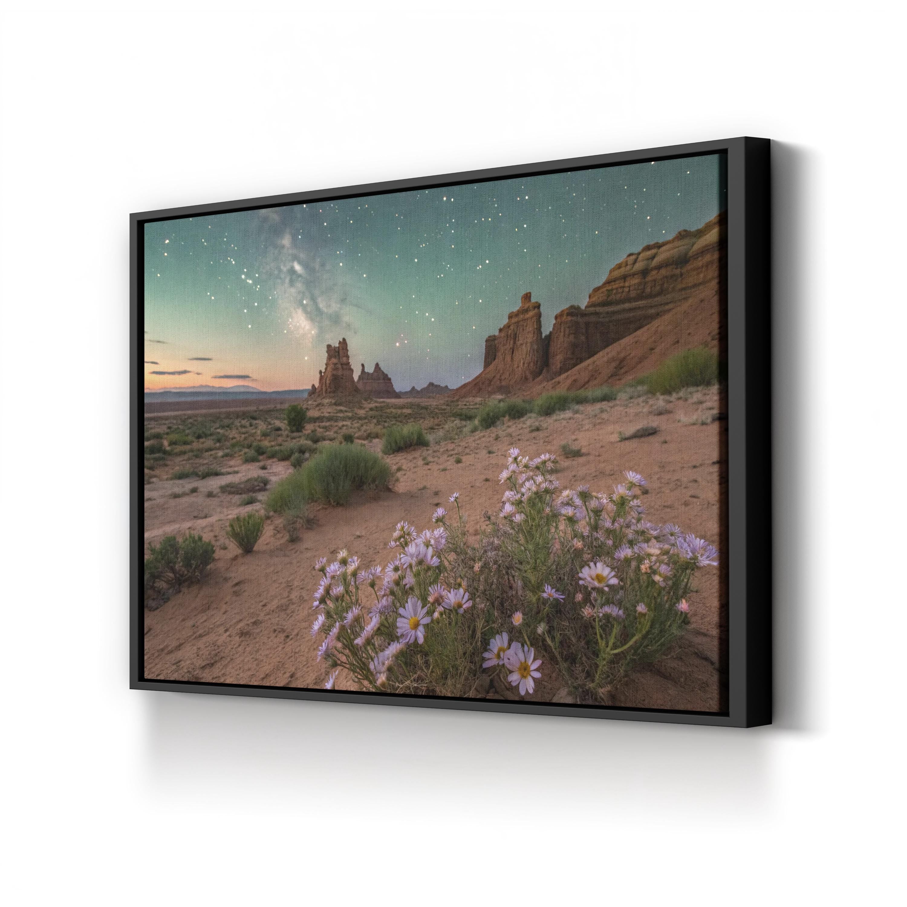 Goblin Valley Utah – Vintage Photography Wall Art | Desert Landscape Canvas Print