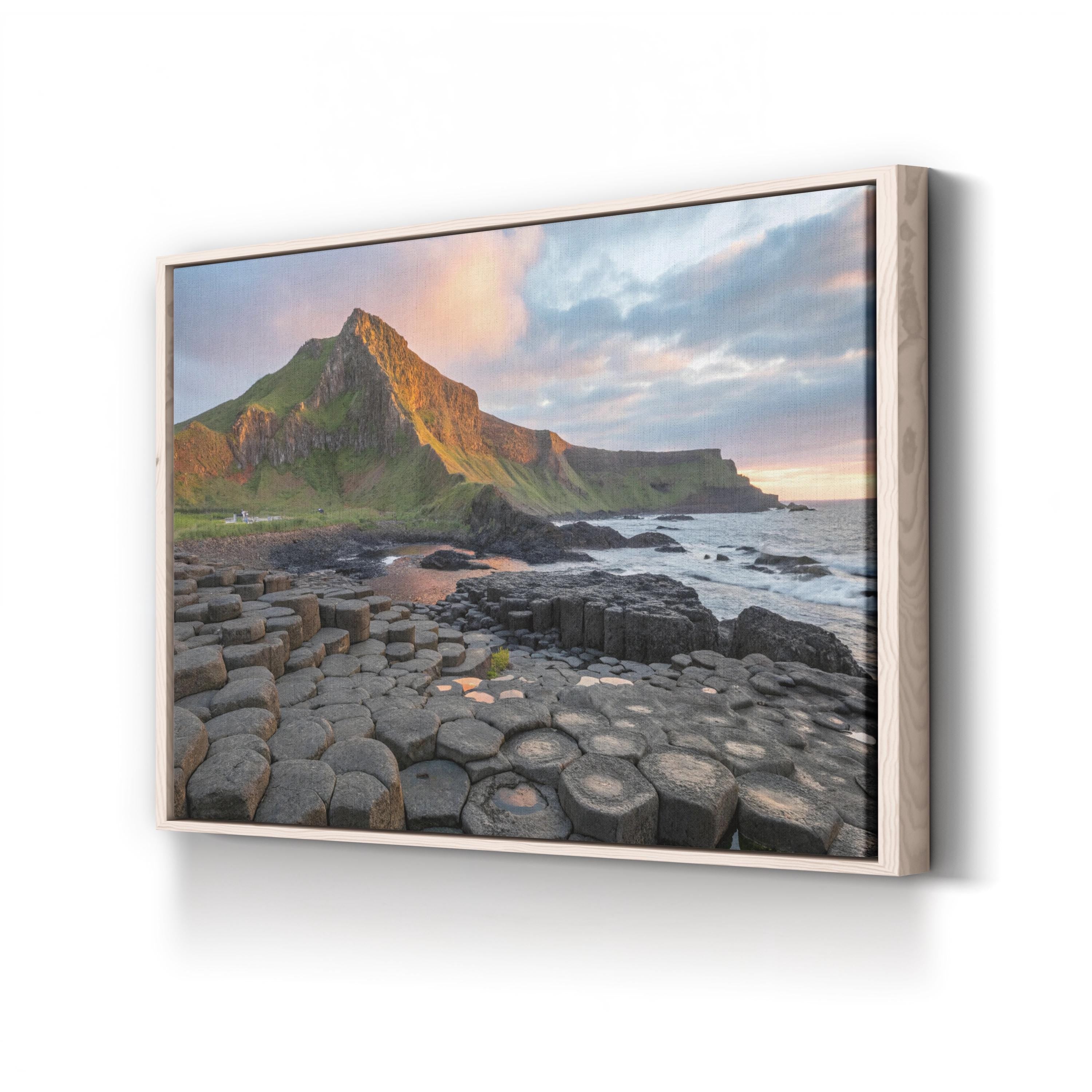 Majestic Mountain Giant – Vintage Photography Wall Art | Dramatic Landscape Canvas Print