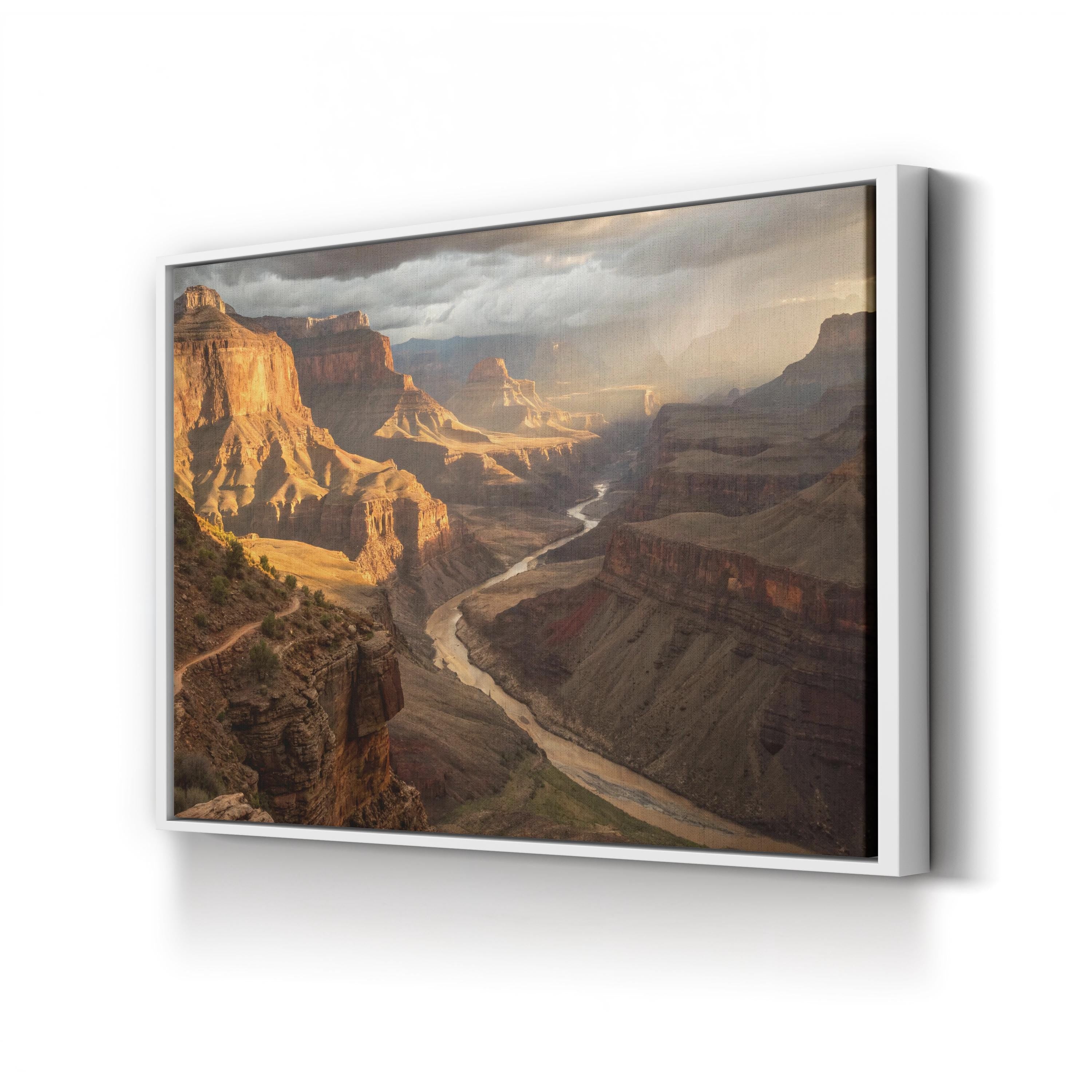 Grand Canyon Arizona – Vintage Photography Wall Art | Desert Landscape Canvas Print