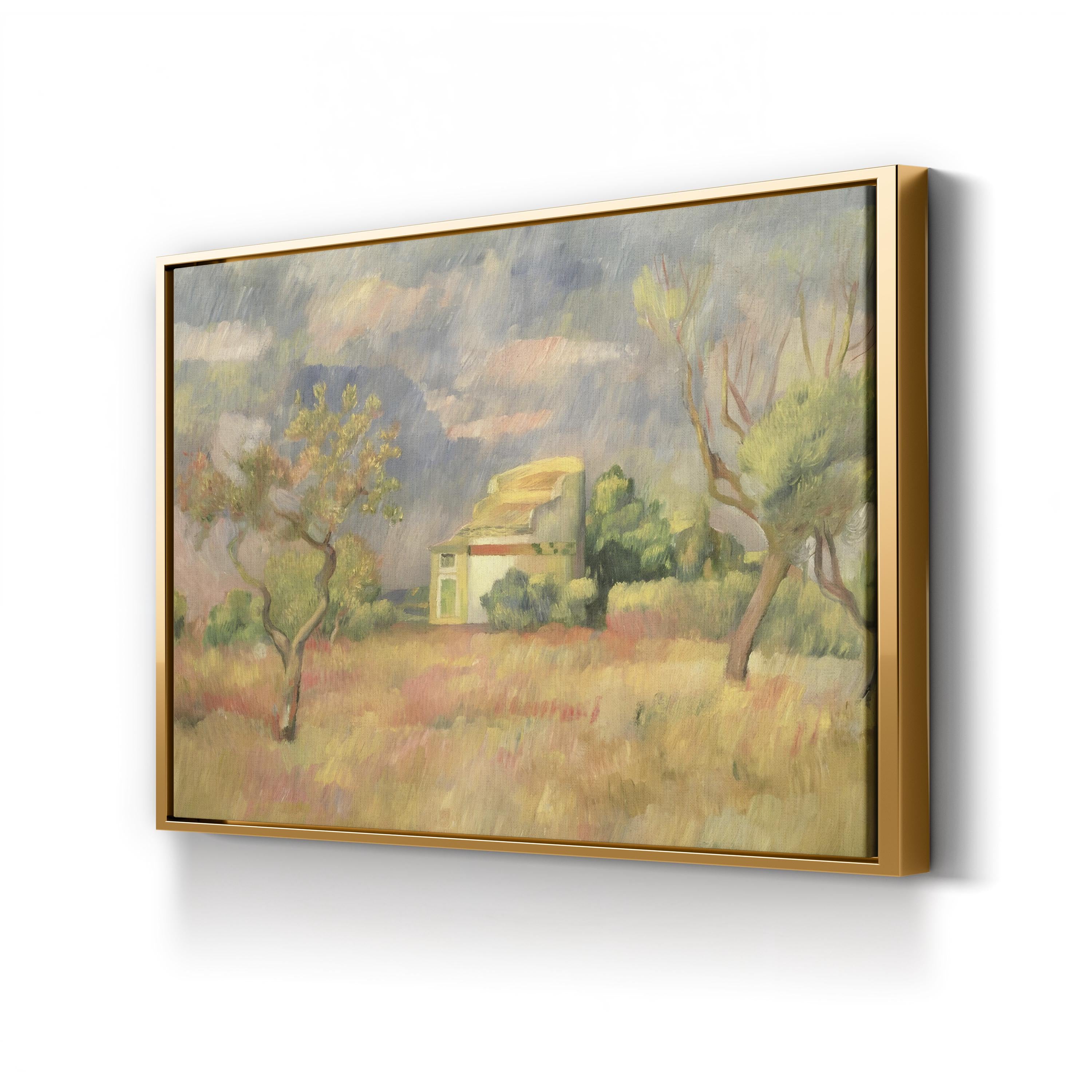 Dovecote at Bellevue Wall Art – Impressionist Countryside Landscape by Pierre-Auguste Renoir