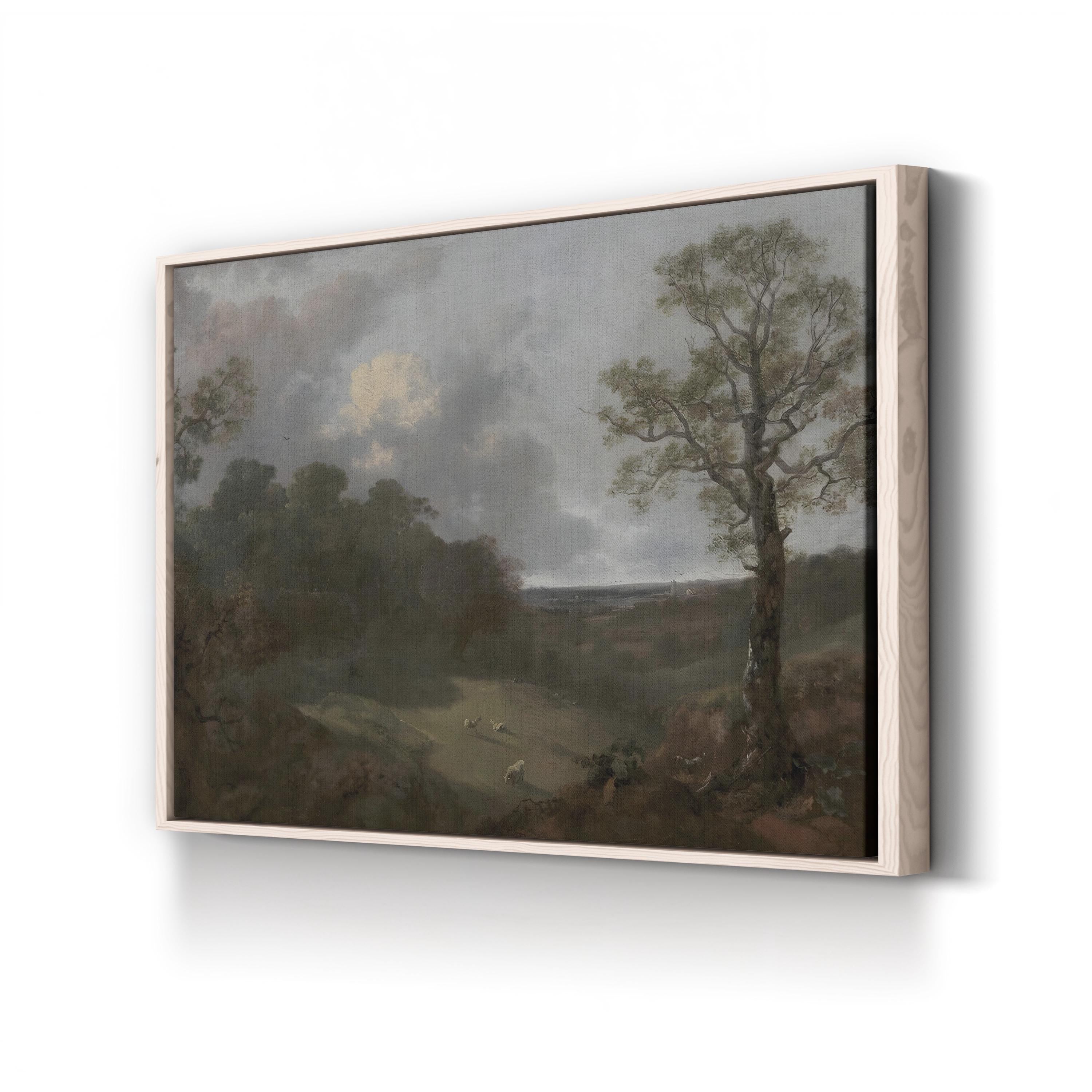Gainsborough Valley Landscapes II Canvas Art – Thomas Gainsborough English Countryside Painting Print