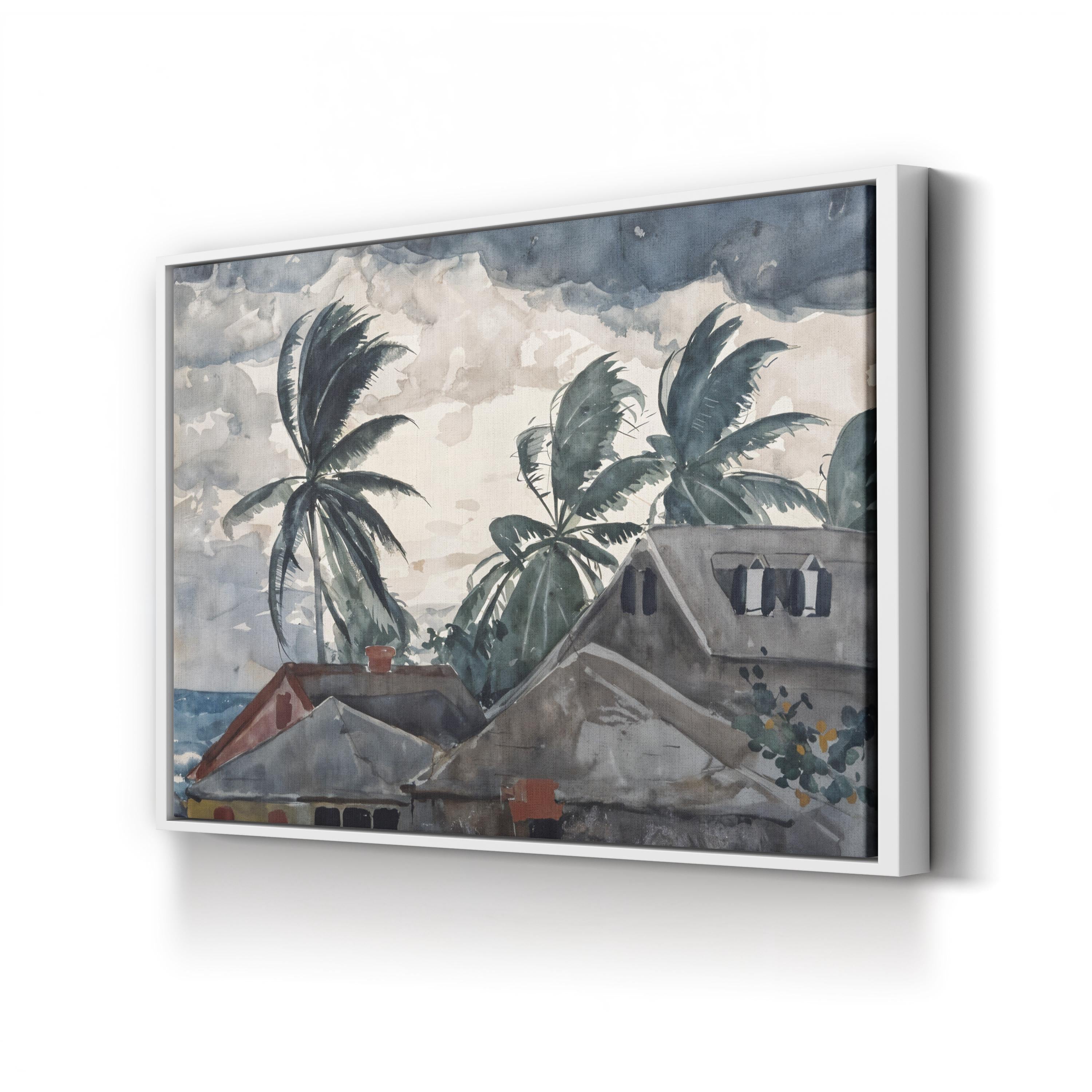 Hurricane, Bahamas, 1898 Seascape Wall Art by Winslow Homer
