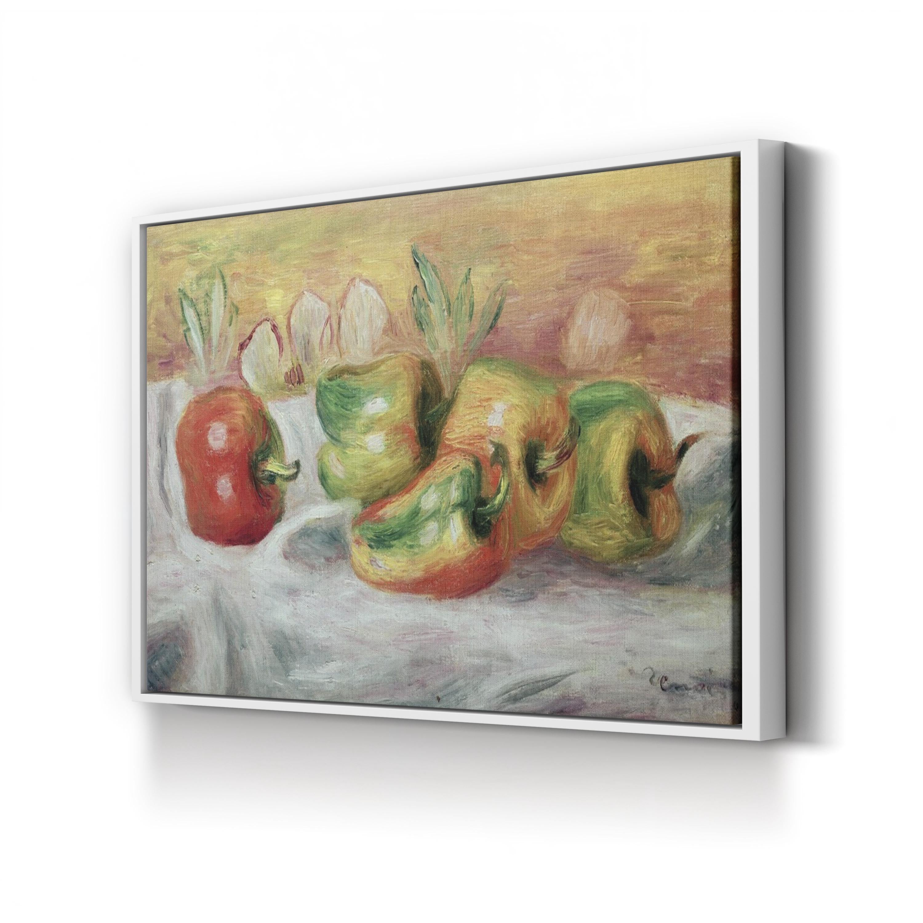 Pimientos, 1912 Wall Art – Classic Still Life by Pierre-Auguste Renoir