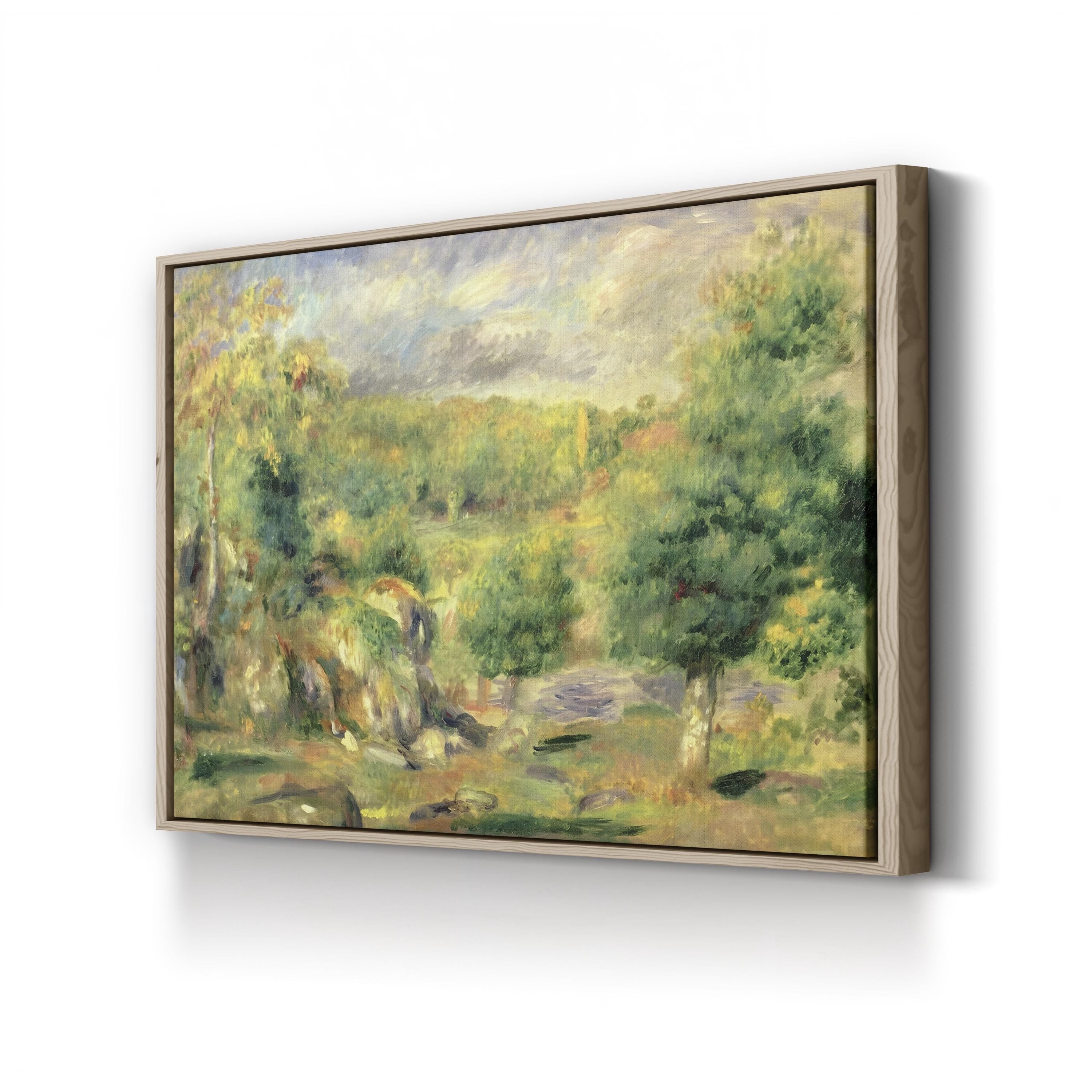 Pont-Aven, 1892 – Impressionist Landscape Wall Art by Pierre-Auguste Renoir