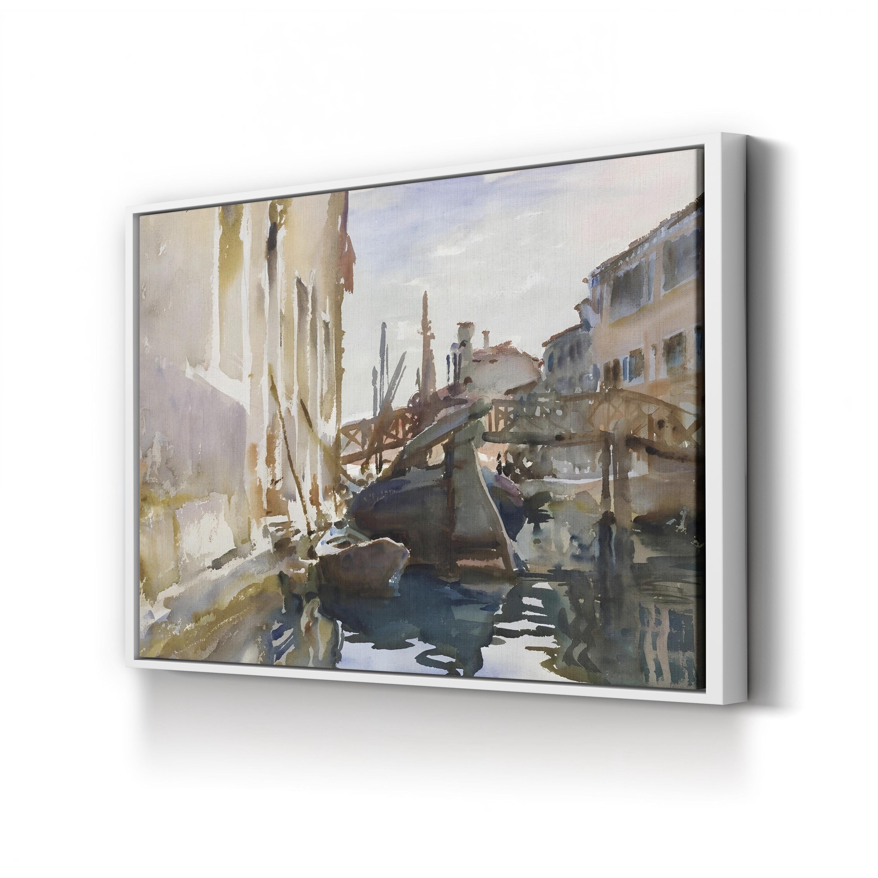 Venetian Canal, Studies VI (Venice, Italy) by John Singer Sargent
