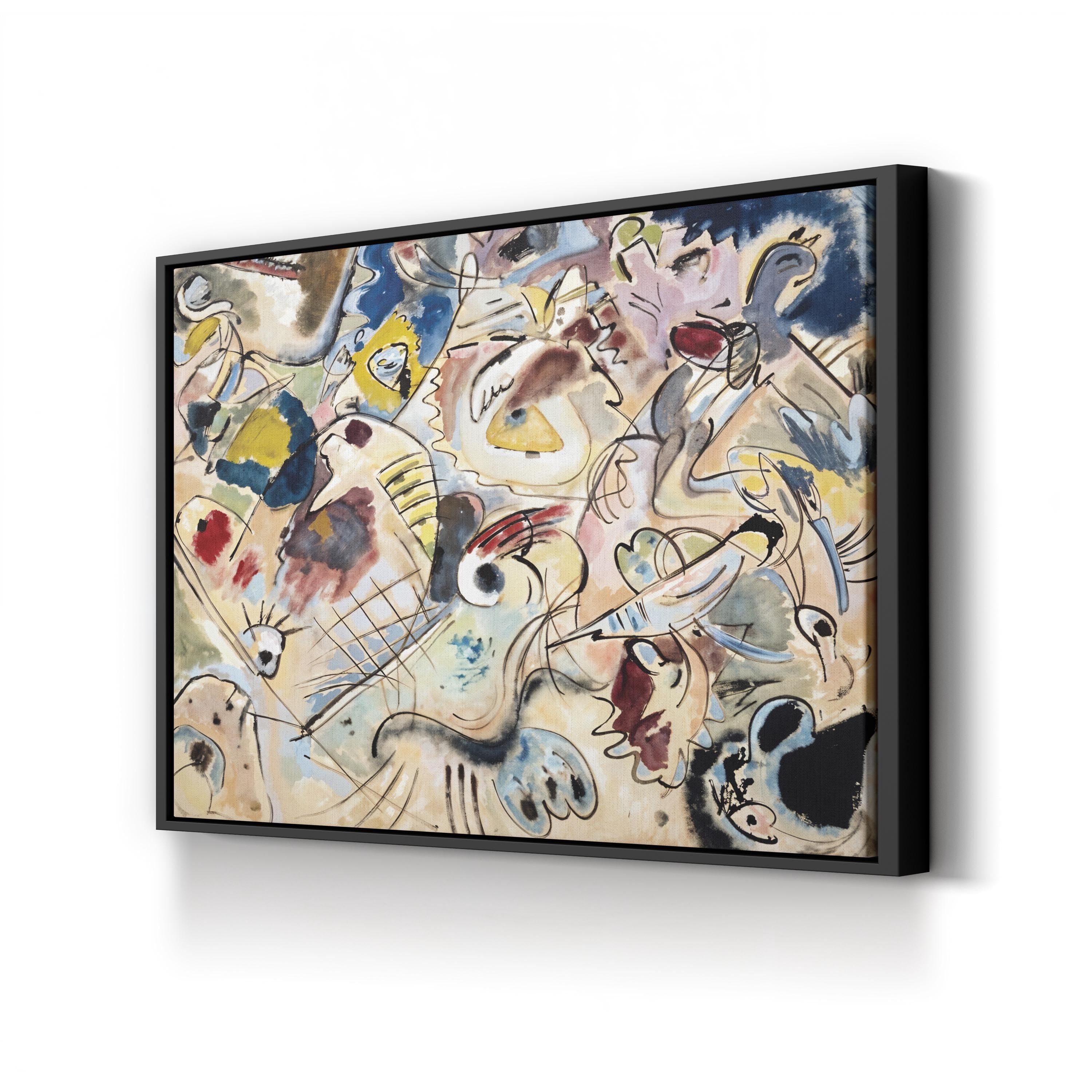 Sketch 160A, Abstract 1912 Wall Art by Wassily Kandinsky