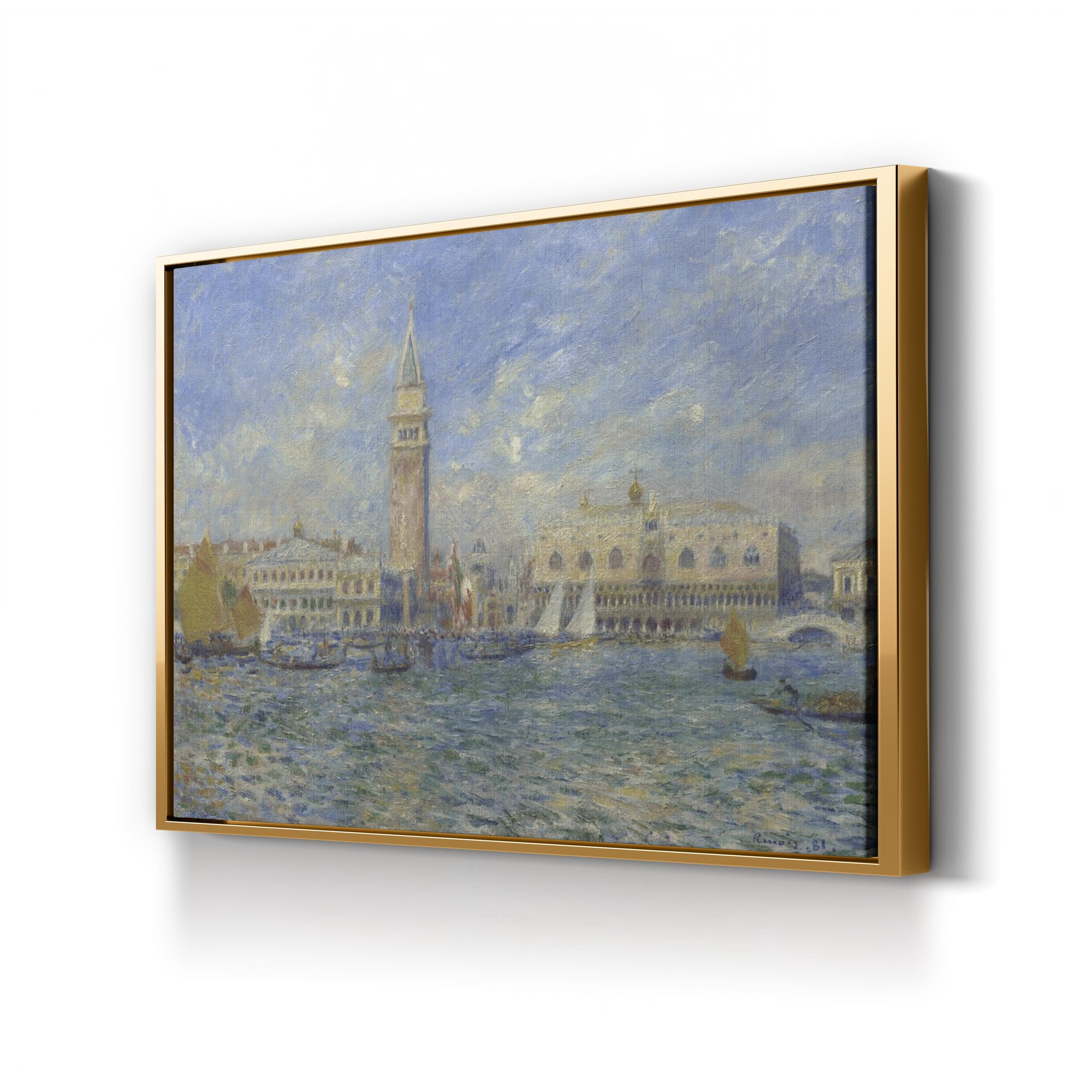 1881 The Doge’s Palace Venice, Italy by Pierre-Auguste Renoir