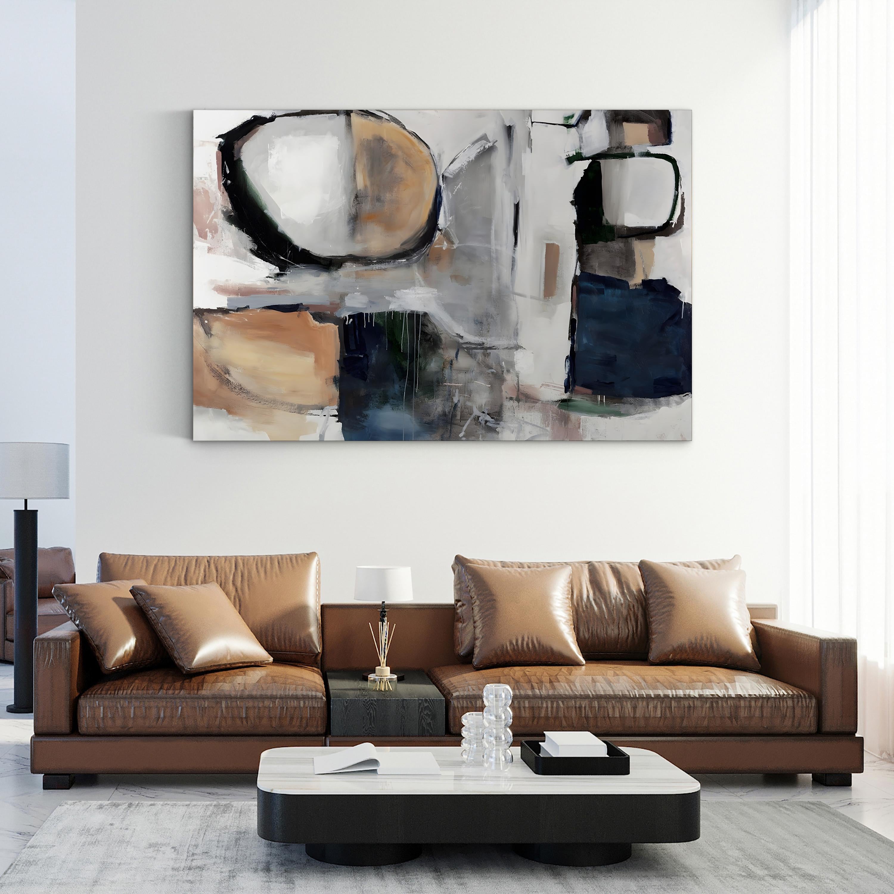 Abstract Sound II Wall Art by Jodi Maas – Contemporary Abstract Painting Print