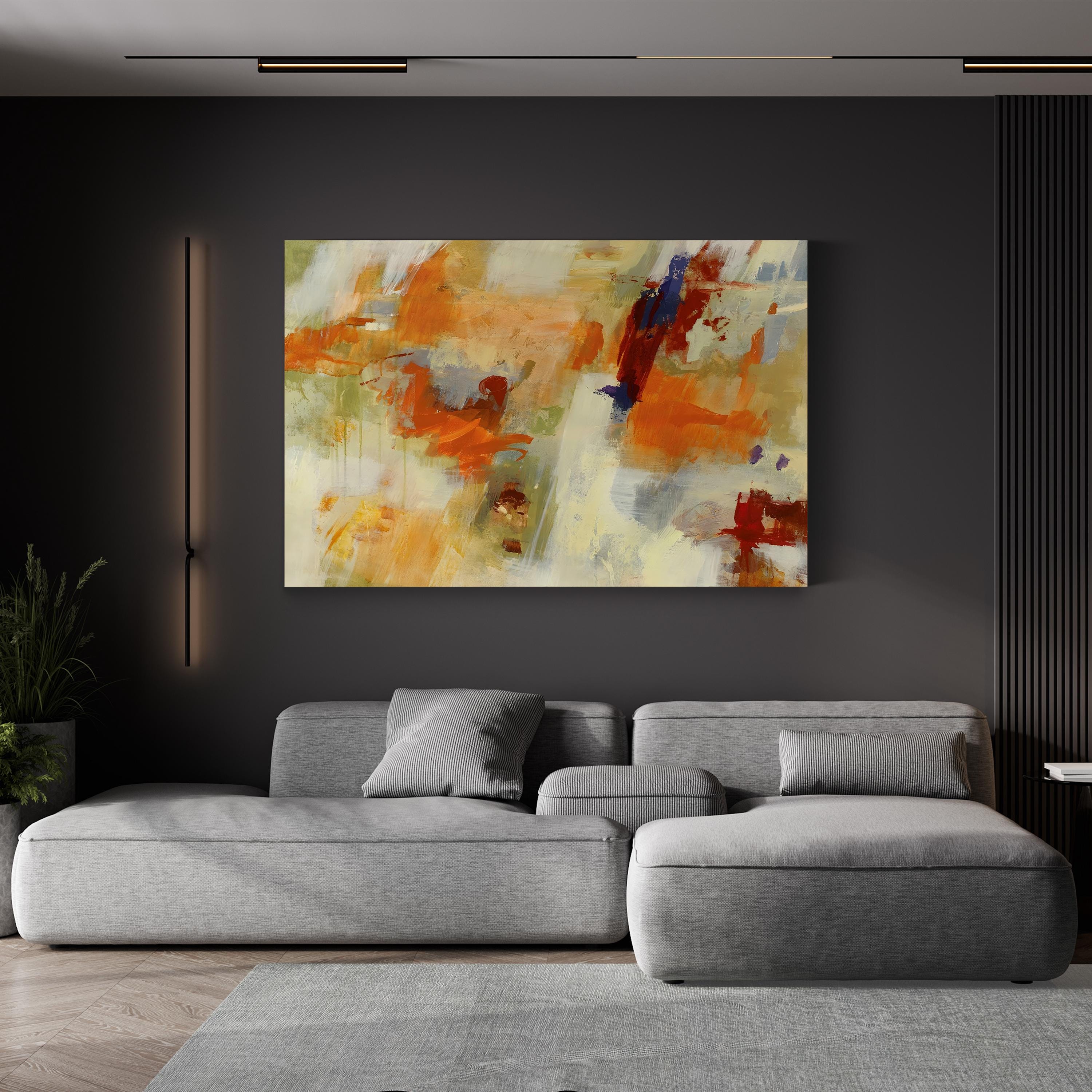 Algorithm Expressionist Wall Art by Jill Martin