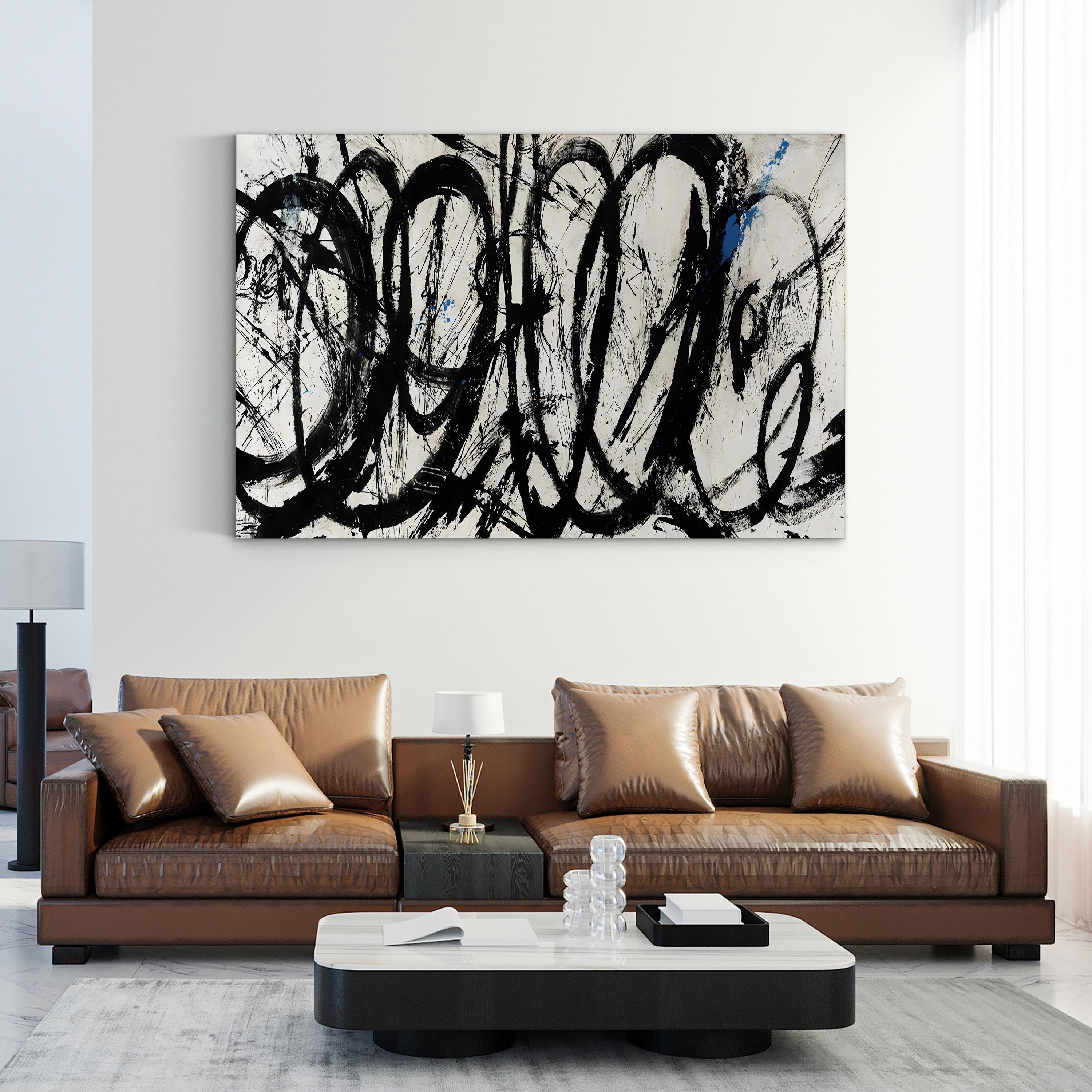 Ampersand Wall Art by Joshua Schicker | Contemporary Abstract Graphic Canvas Print