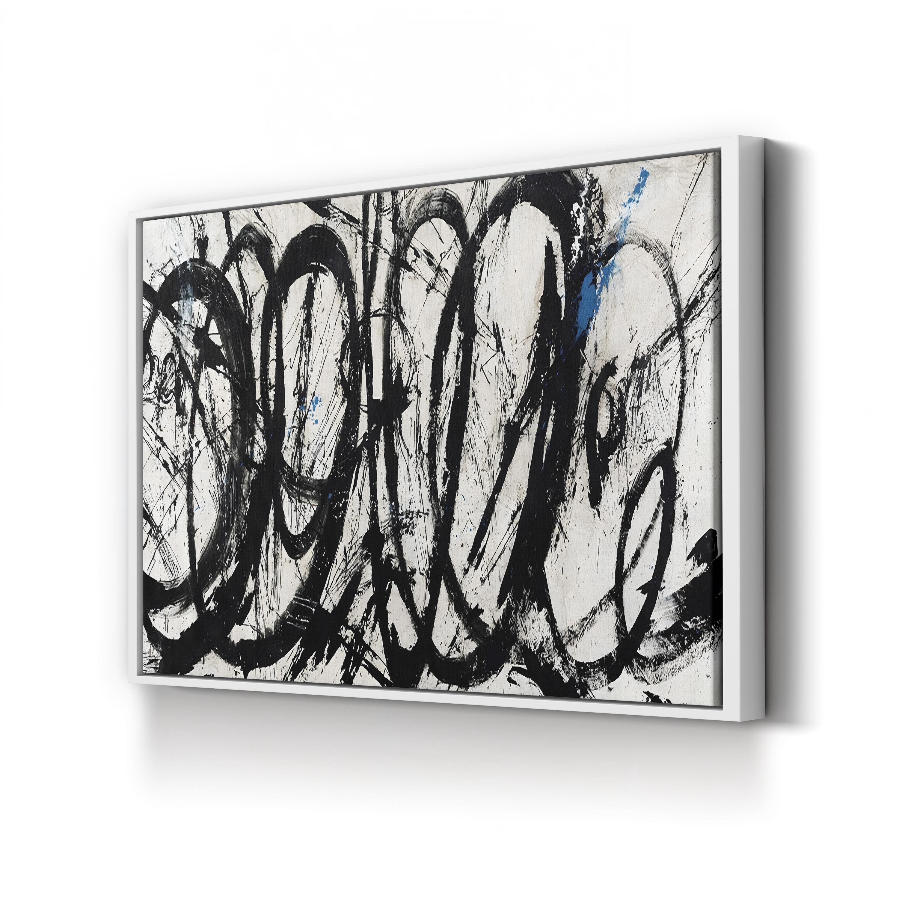 Ampersand Wall Art by Joshua Schicker | Contemporary Abstract Graphic Canvas Print