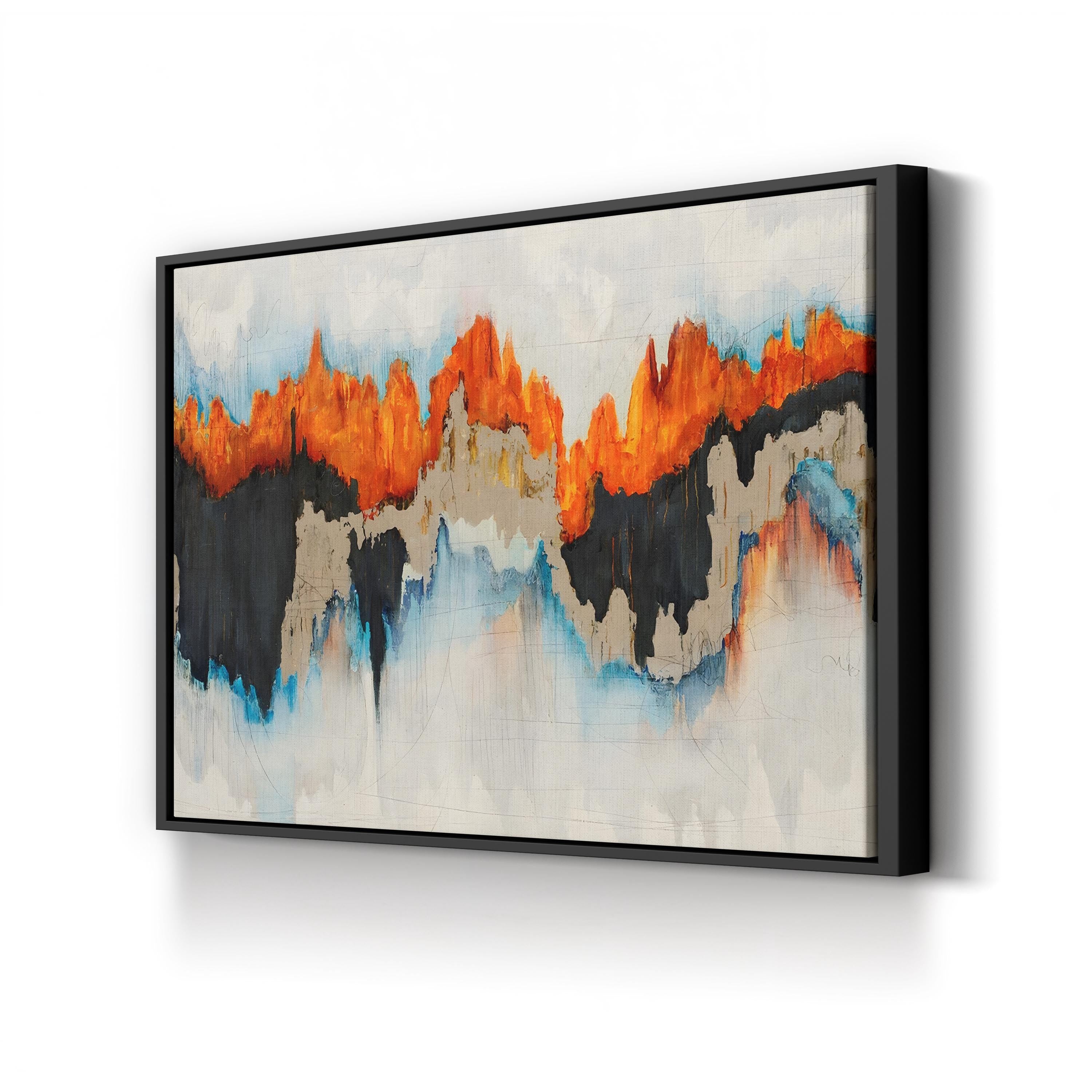 Aperture Wall Art by Joshua Schicker | Contemporary Abstract Color Field Canvas Print
