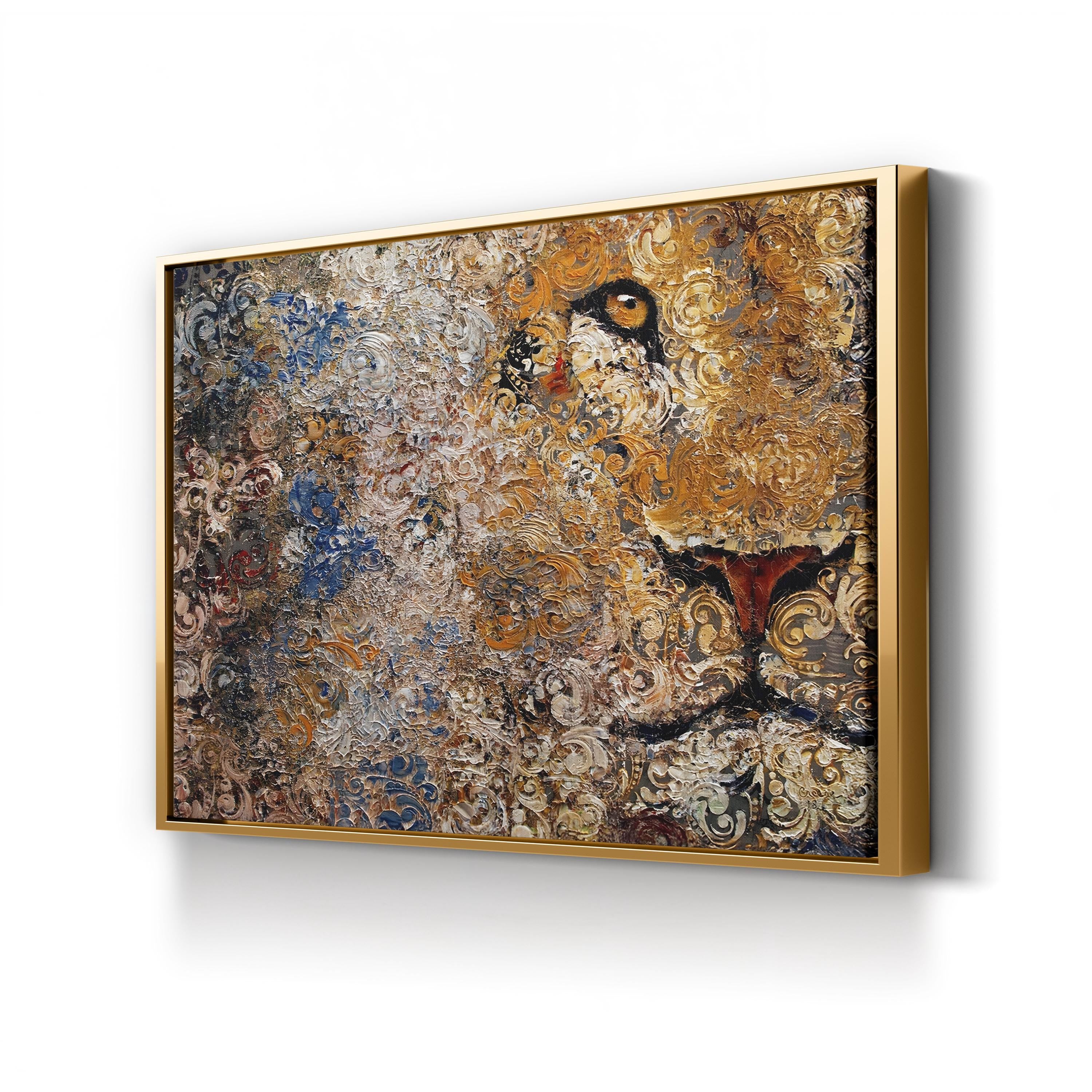 Barbary Lion Wildlife Portrait Wall Art by Michael Creese