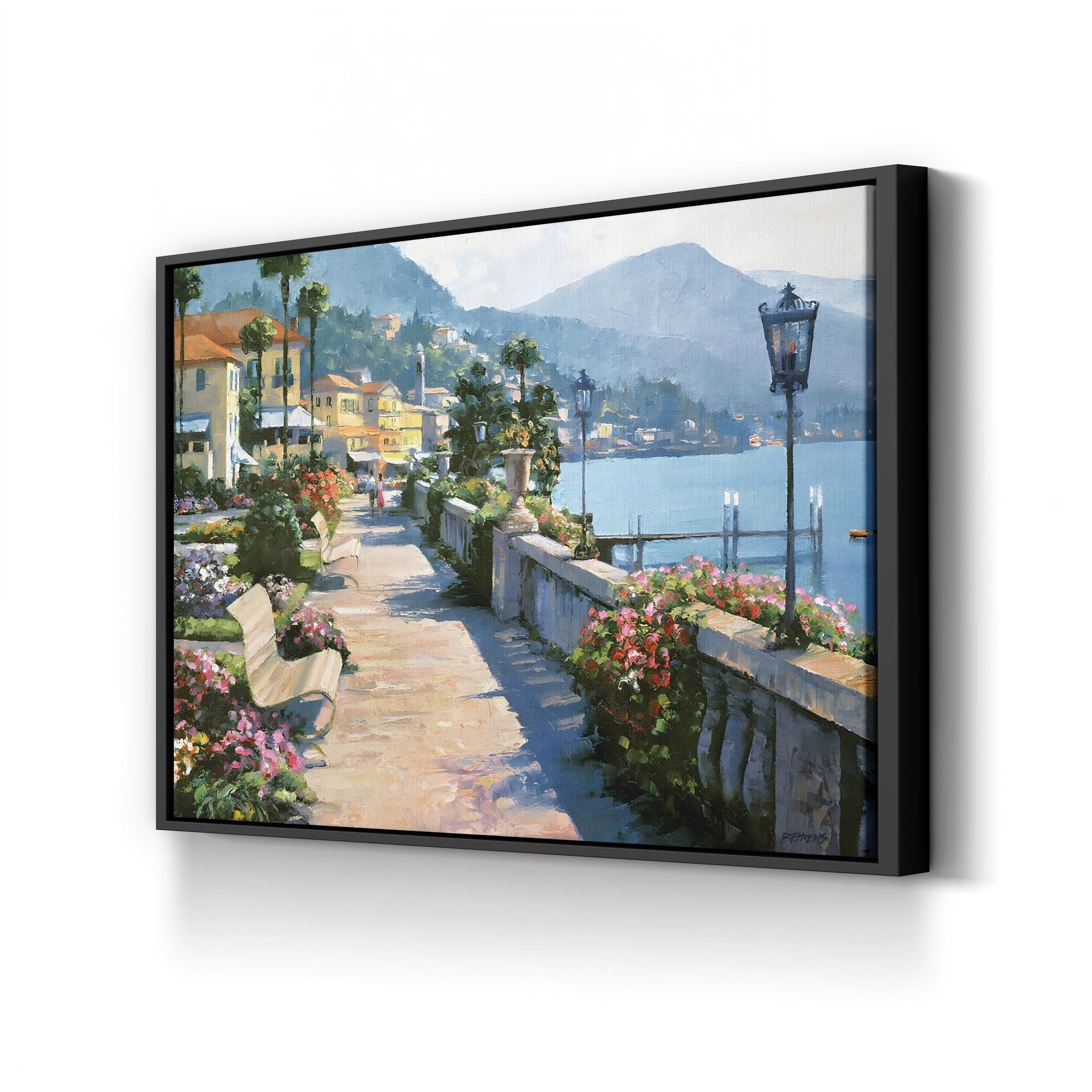 Bellagio Promenade Wall Art by Howard Behrens