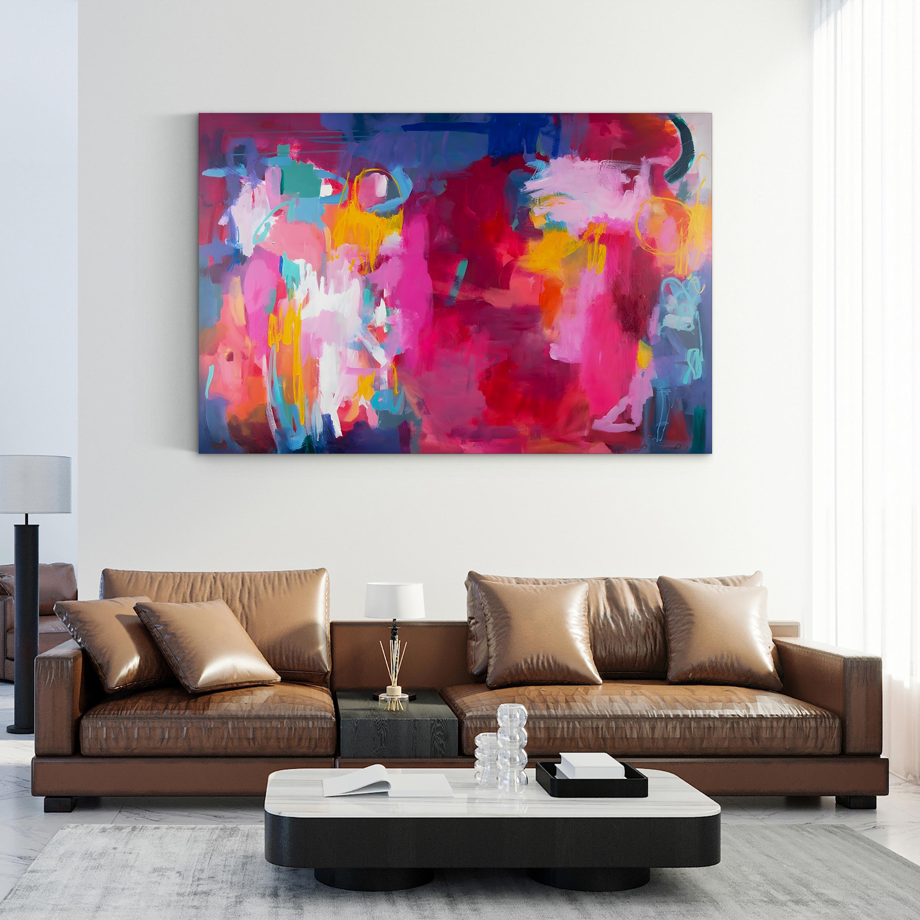 Better Together, 2015 Wall Art by Amira Rahim – Contemporary Abstract Canvas Print