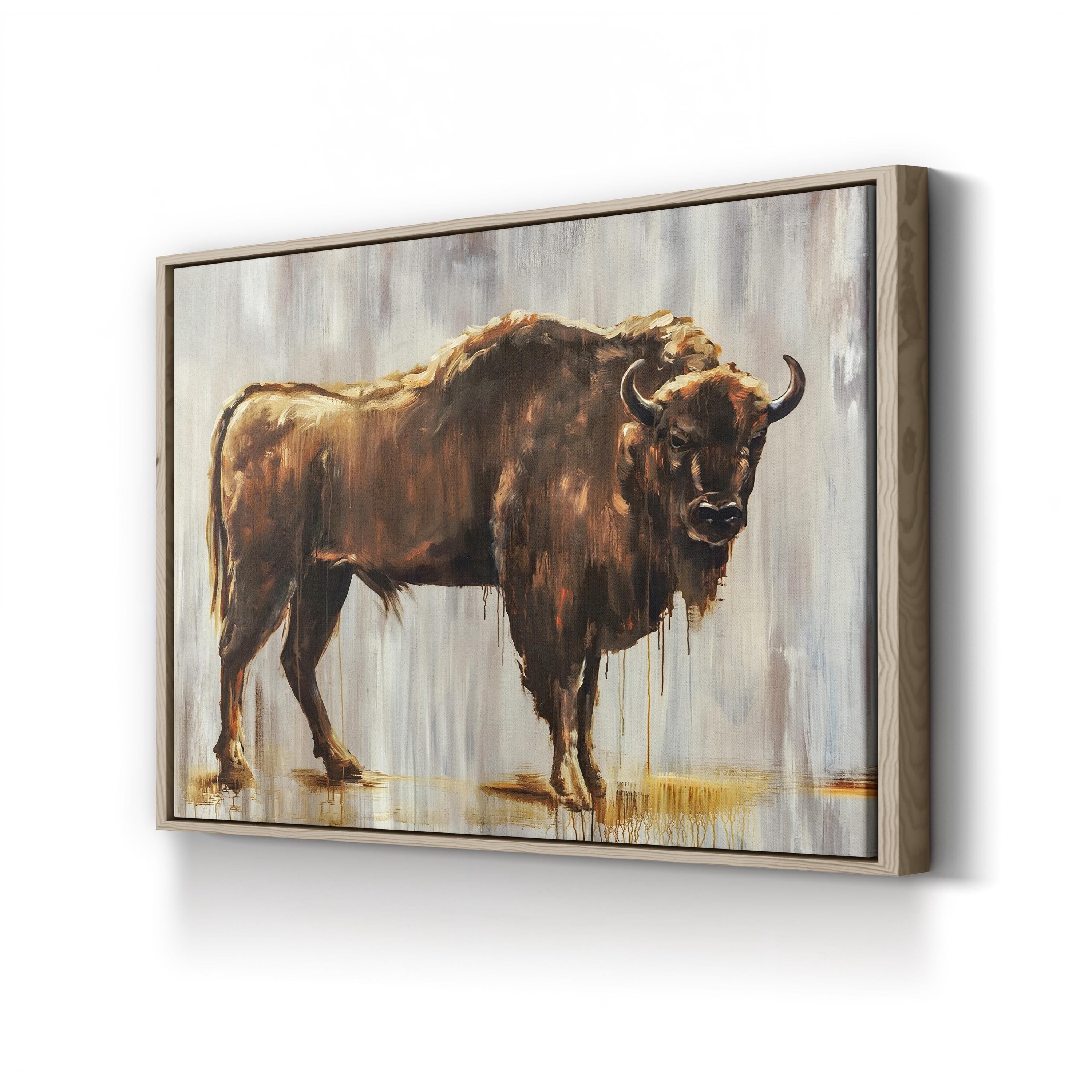 Contemporary Bison By Sydney Edmunds