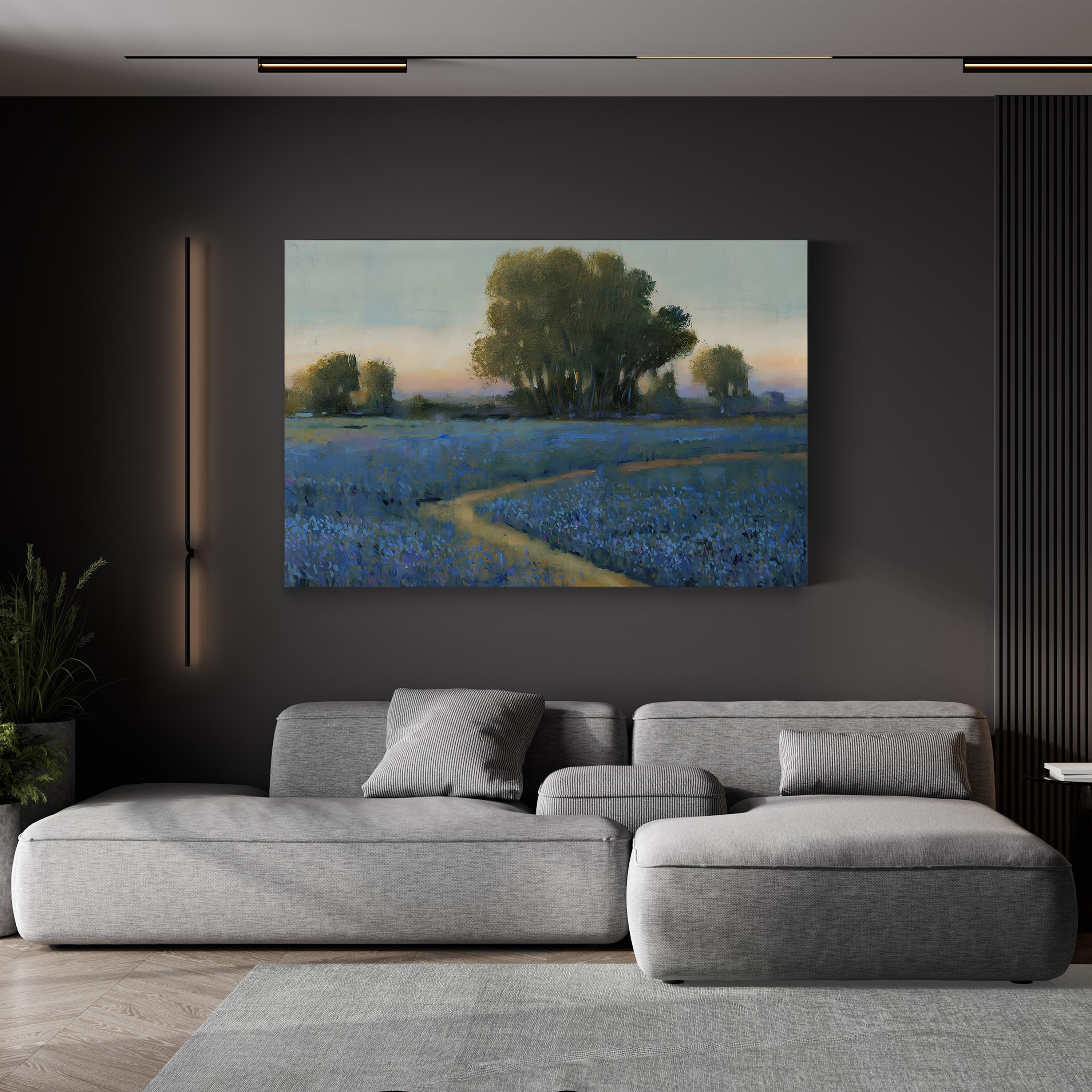 Blue Bonnet Field I Wall Art by Tim O’Toole