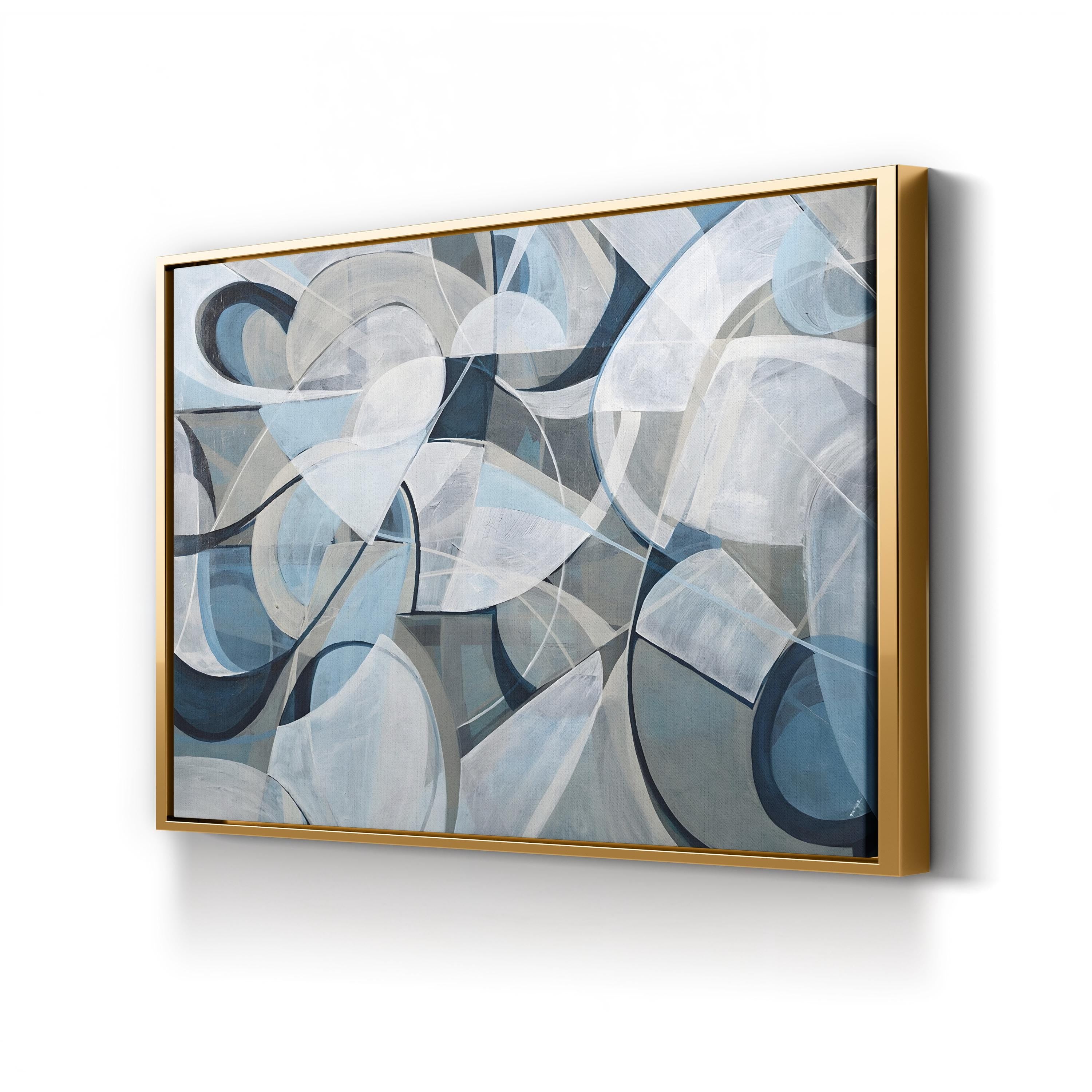 Blue Disco Wall Art by Kari Taylor