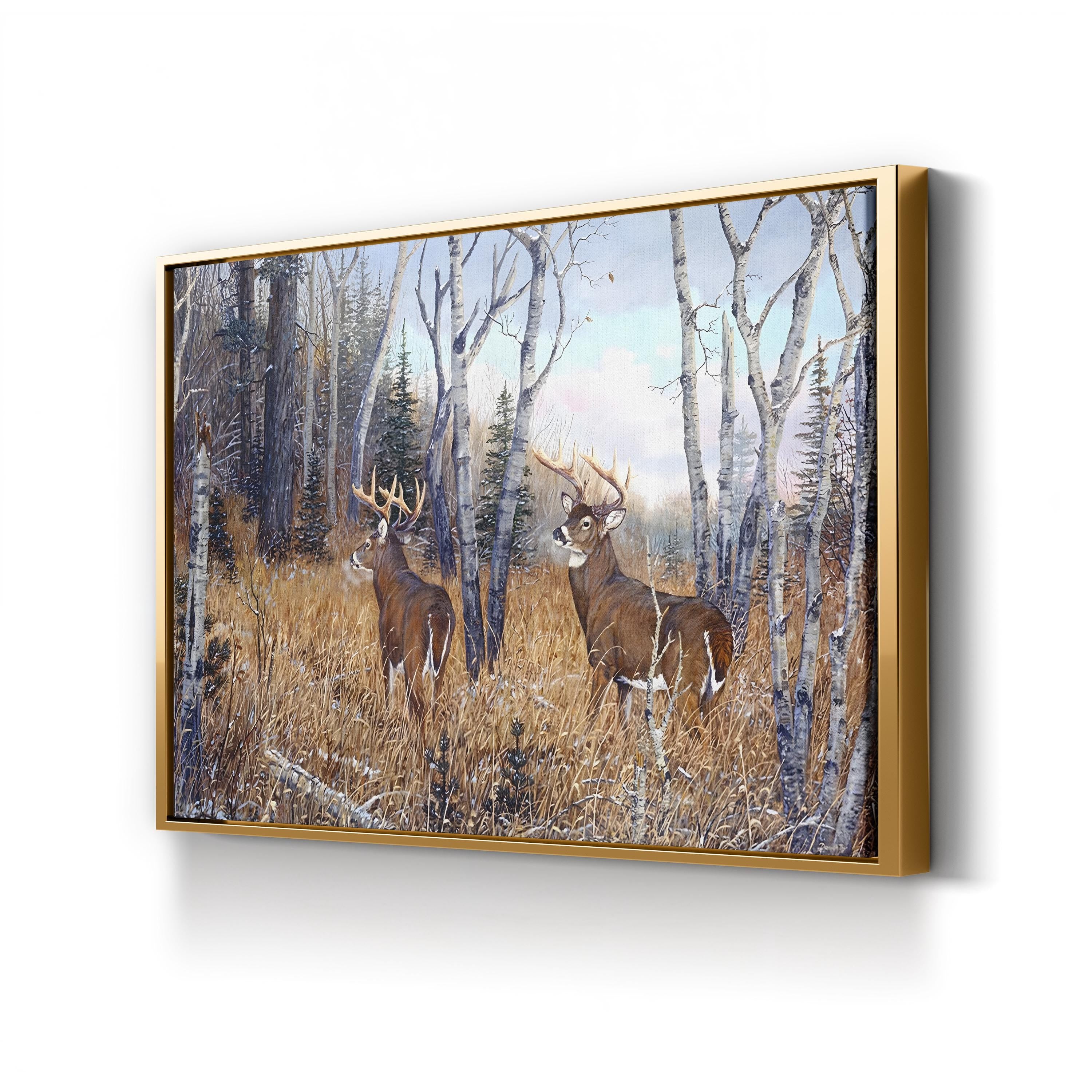 Bowhunters in Wooded Dream Landscape by Terry Doughty