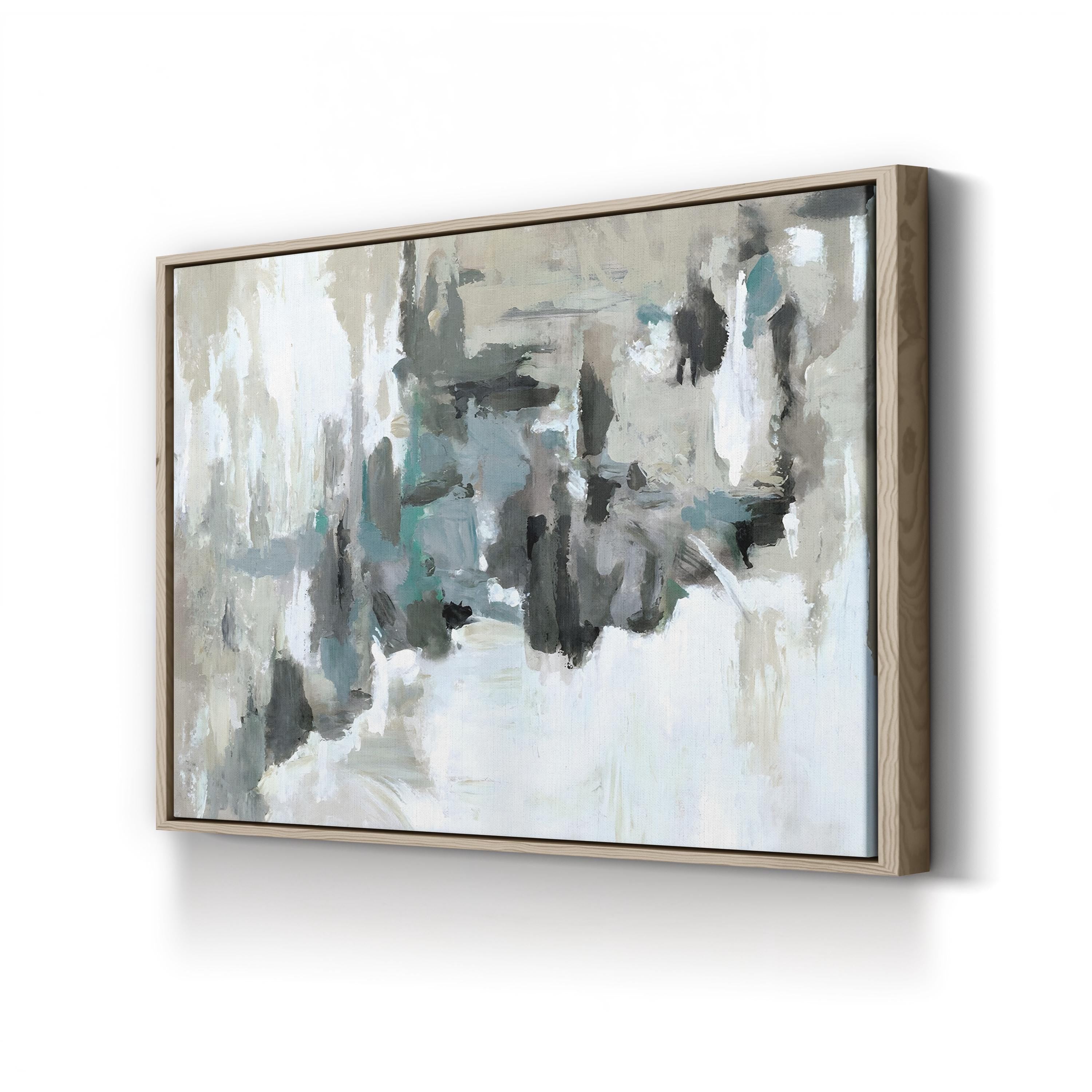 Calm Before the Storm Wall Art by Circle Art Group – Abstract Ocean Seascape Canvas Print
