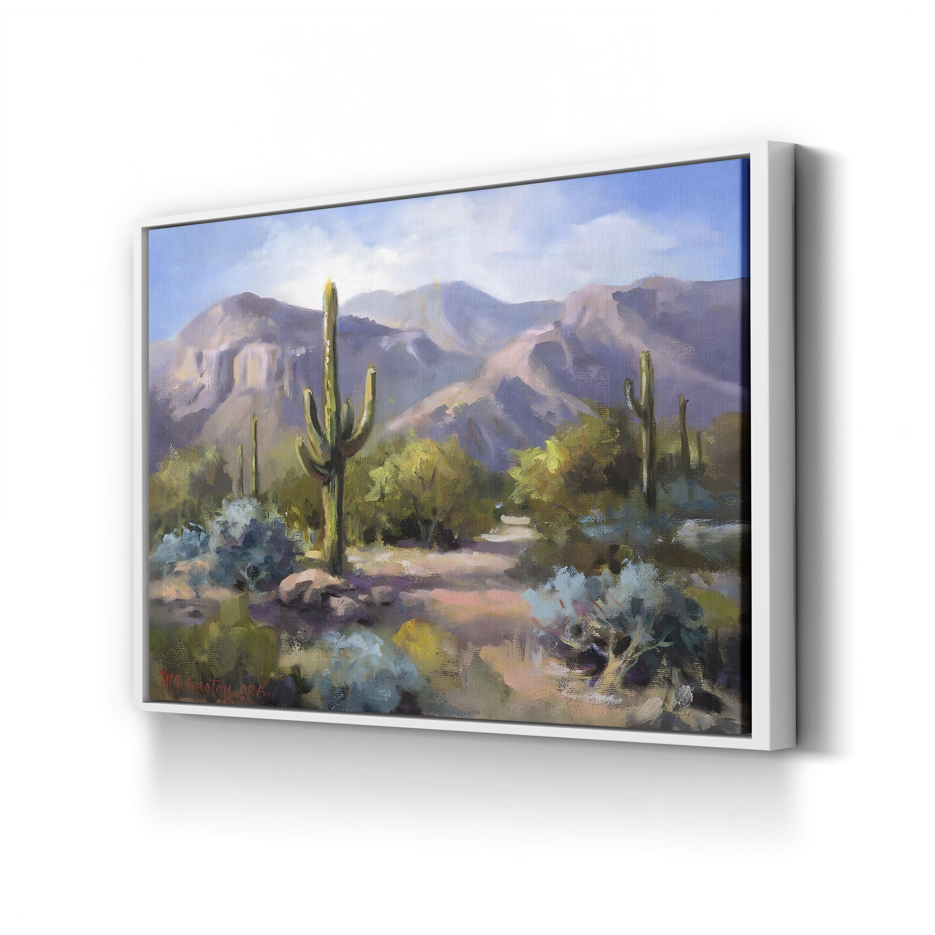 Catalina Mountain Foothills Wall Art by Maxine Johnston