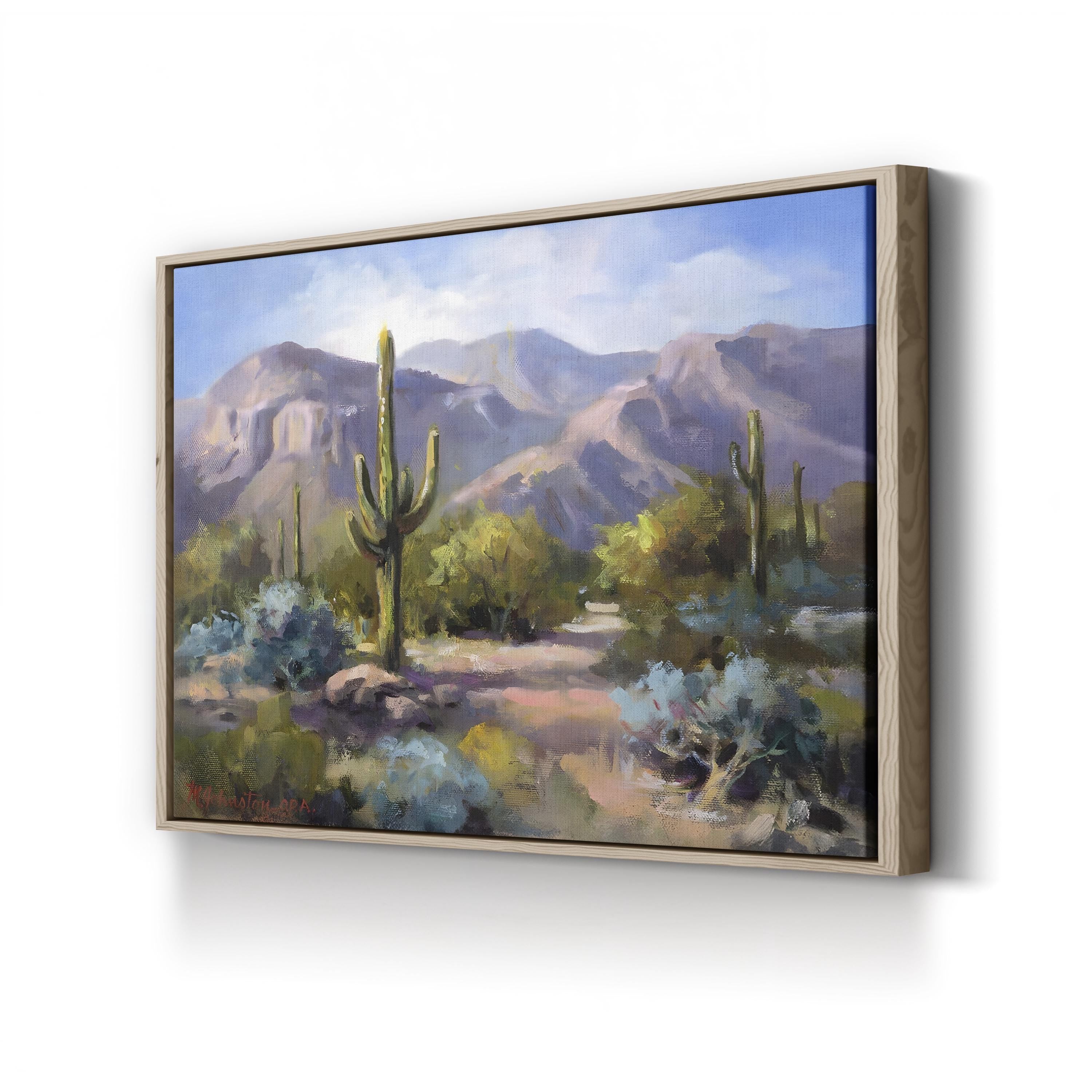 Catalina Mountain Foothills Wall Art by Maxine Johnston