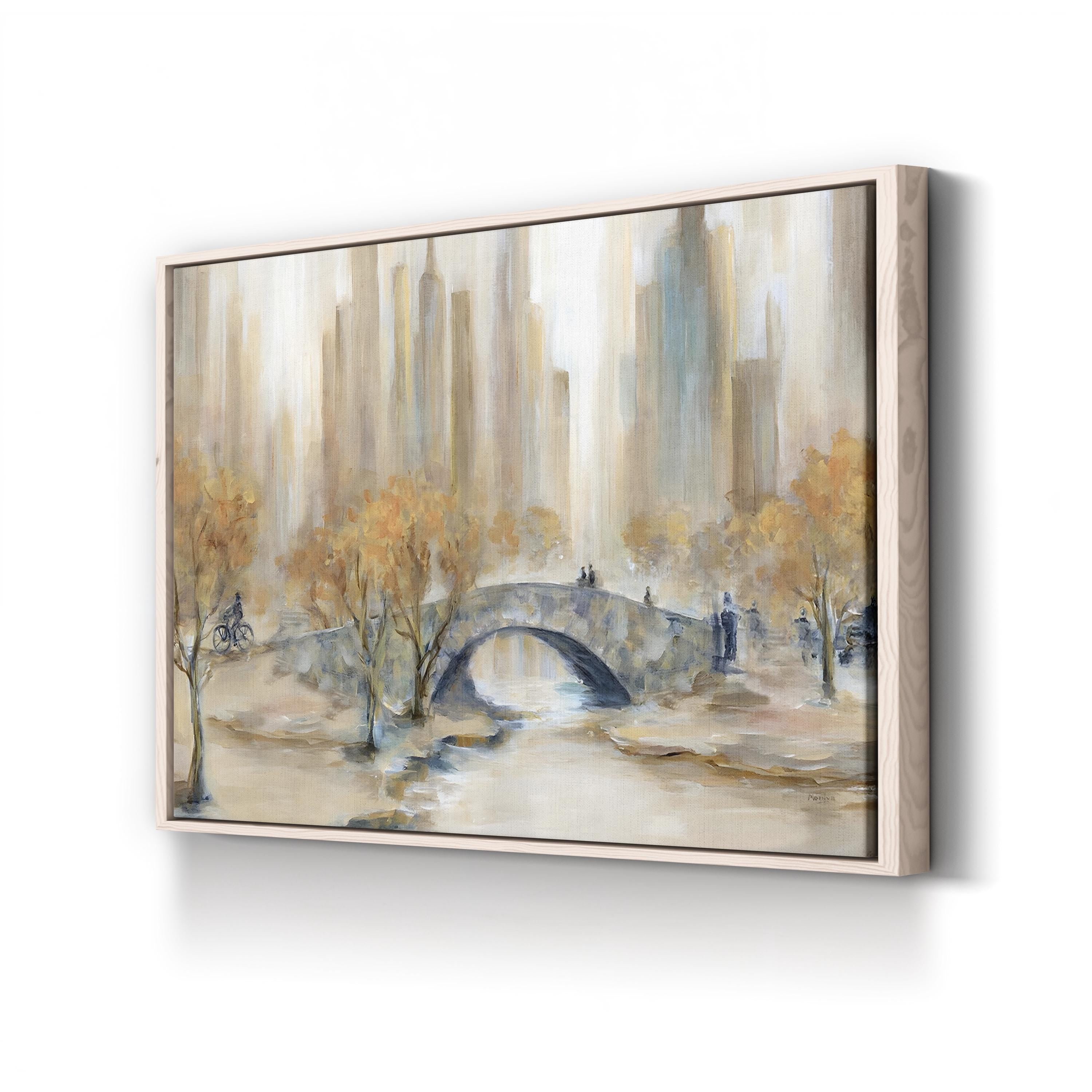 Central Park Autumn Canvas Art: New York City Fall Scene