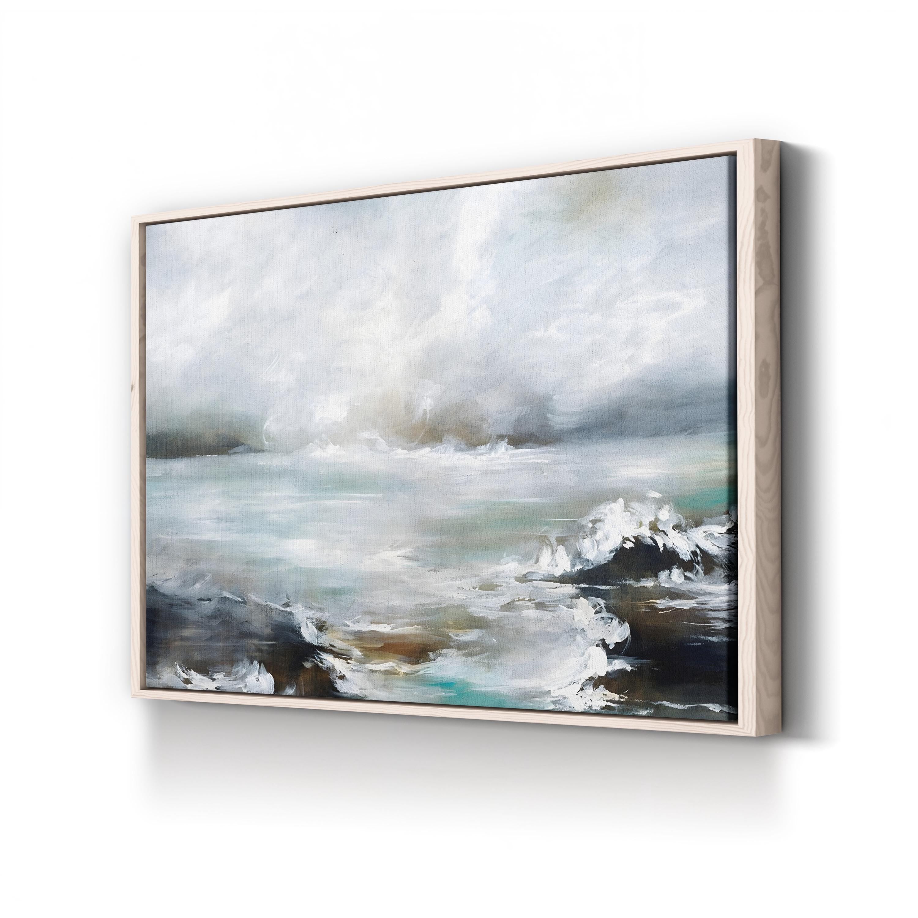 Coastal View III Seascape – Rikki Drotar Wall Art | Contemporary Seascape Canvas Print