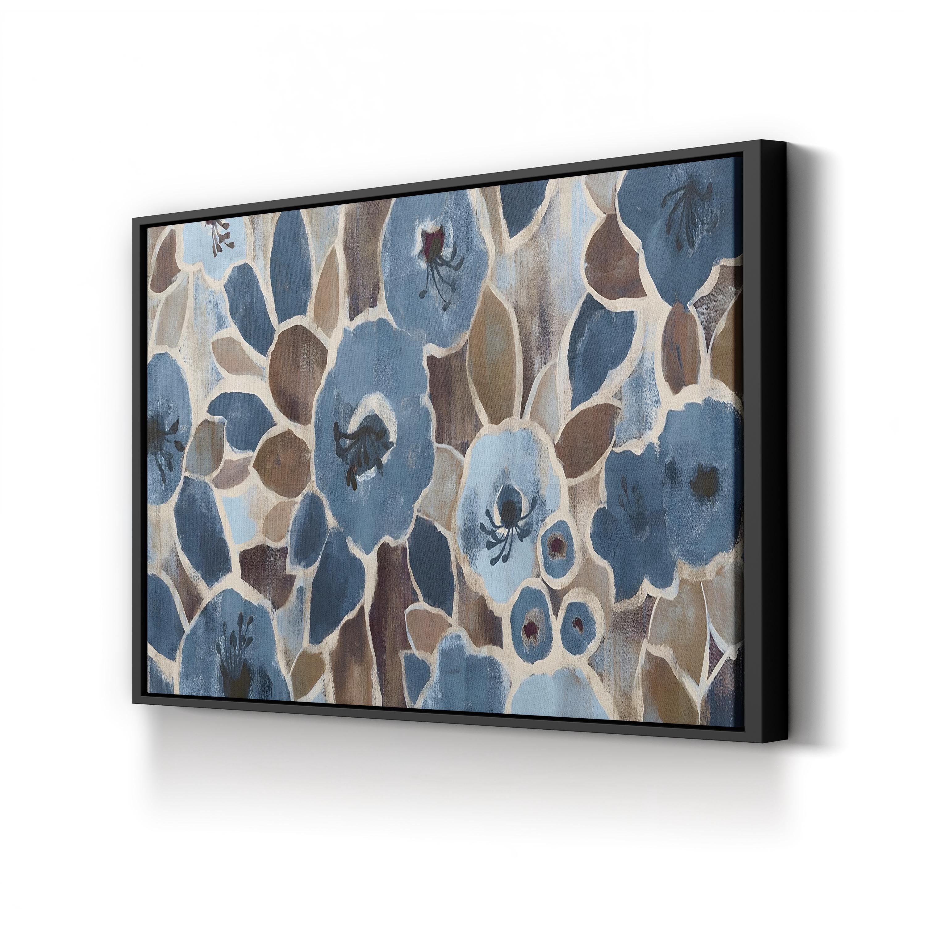 Contemporary Tapestry Blue Wall Art by Silvia Vassileva