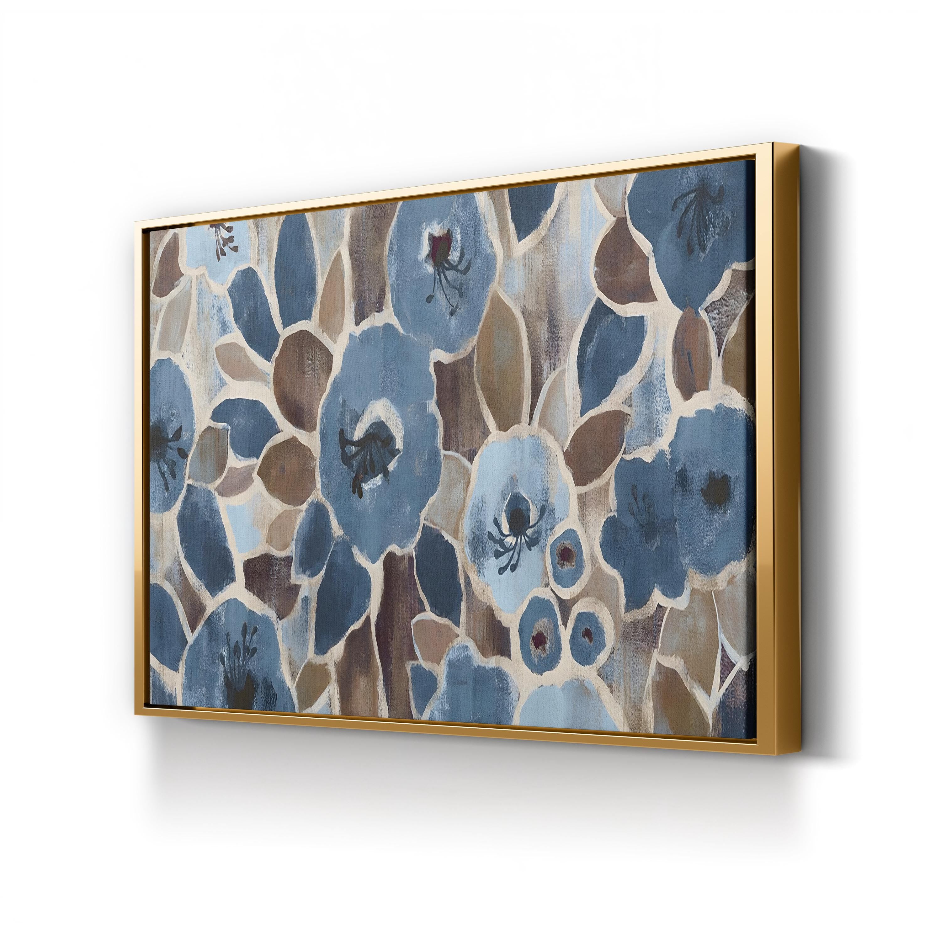 Contemporary Tapestry Blue Wall Art by Silvia Vassileva